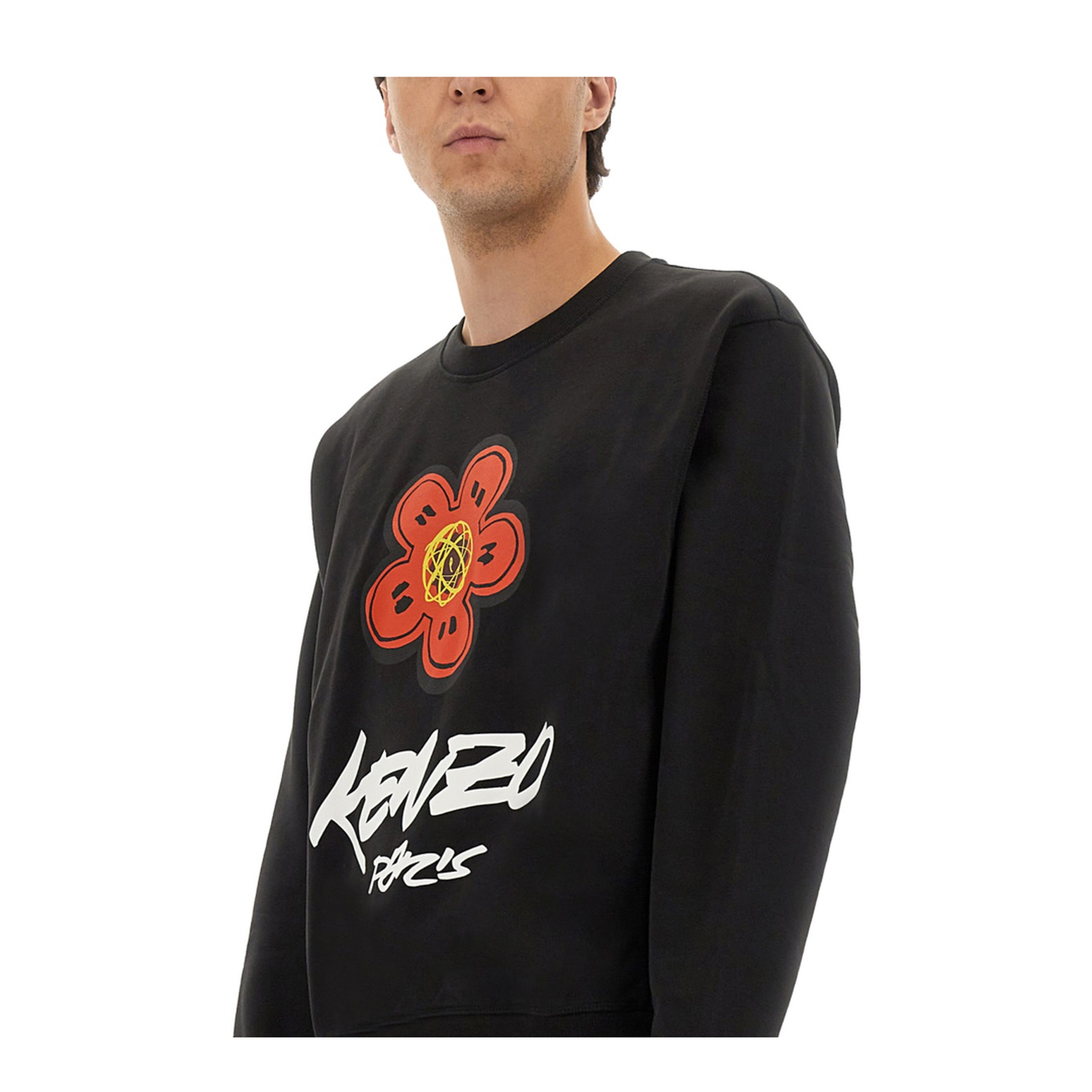Cotton Sweatshirt X Futura 2000 - Image 4