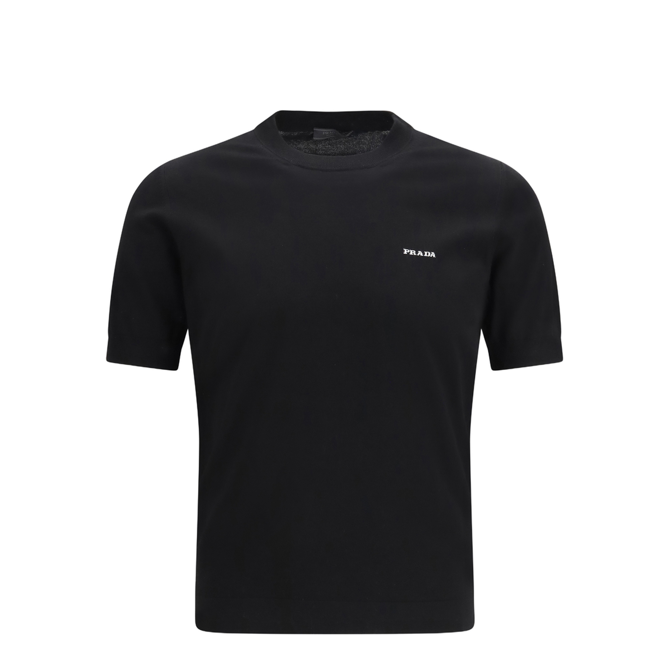 C-Neck Knit in Cotton - Image 1