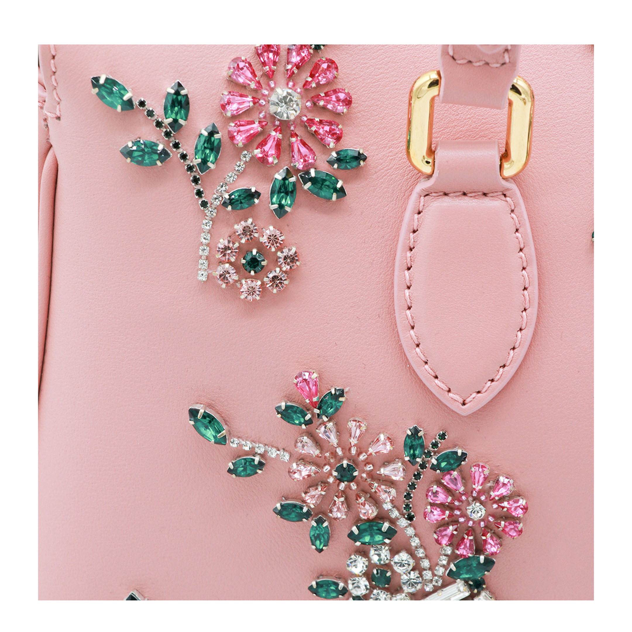 Vittoria Medium Calfskin Handbag - Pink - Image 4