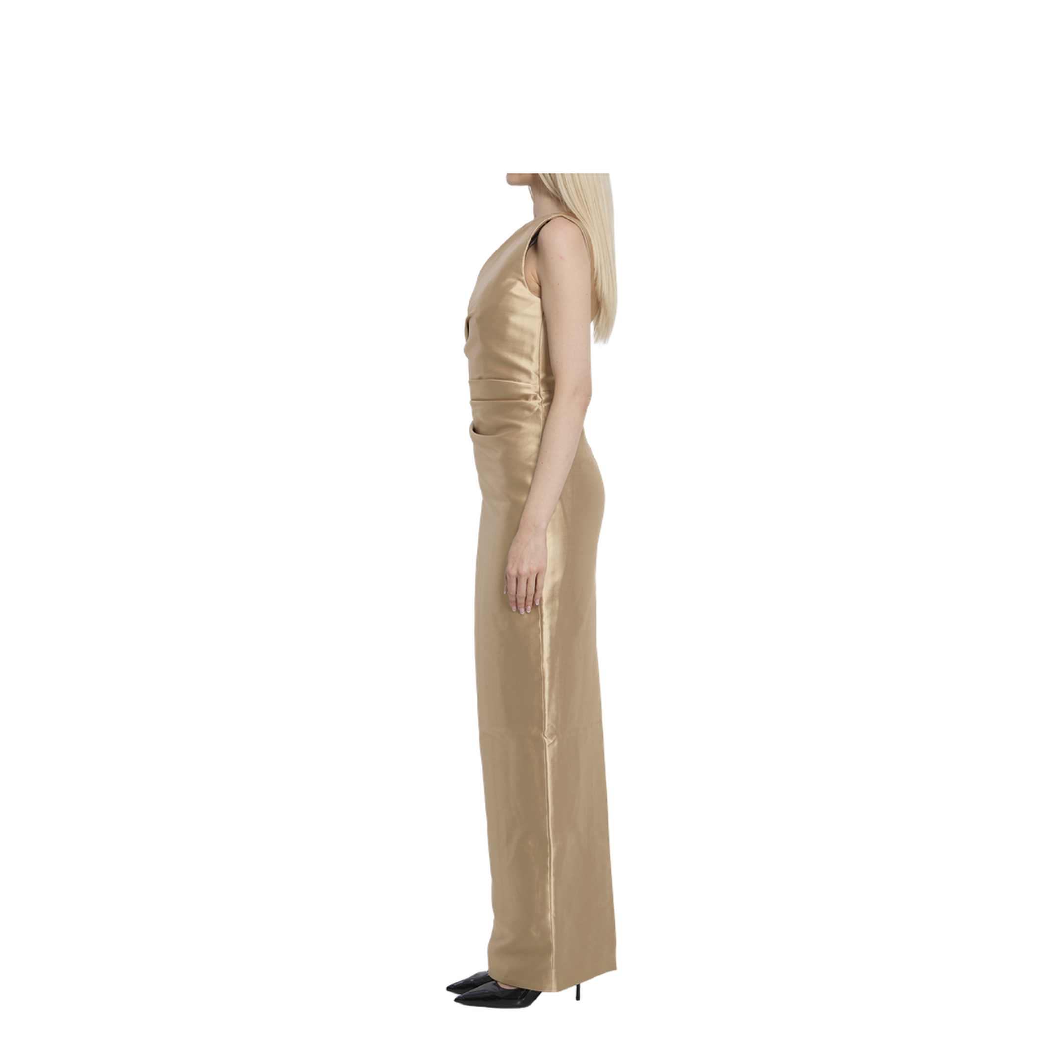 One-Shoulder Maxi Dress - Image 3