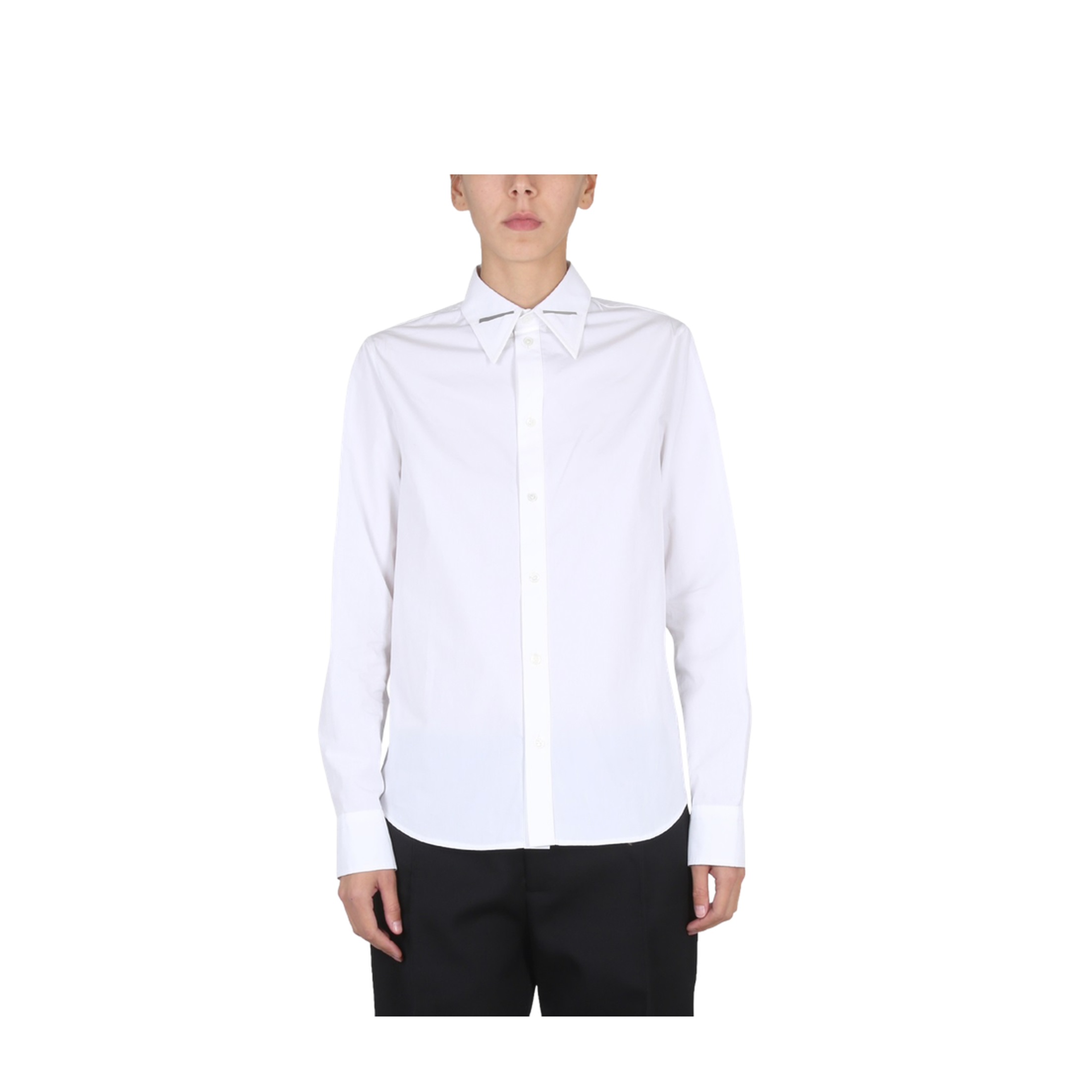 Pointed Collar Shirt - Image 1