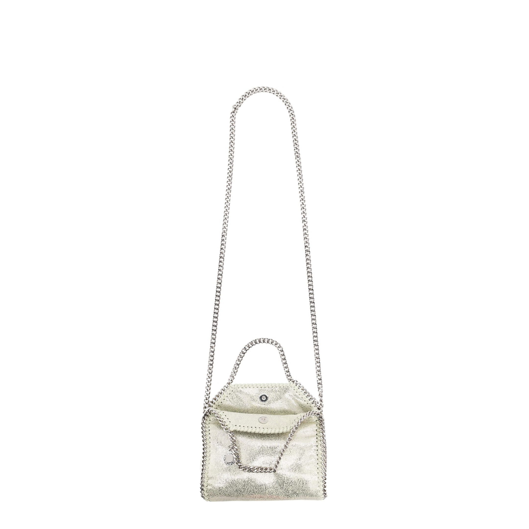 Light Lime Green Falabella Tiny Tote Bag - Image 3