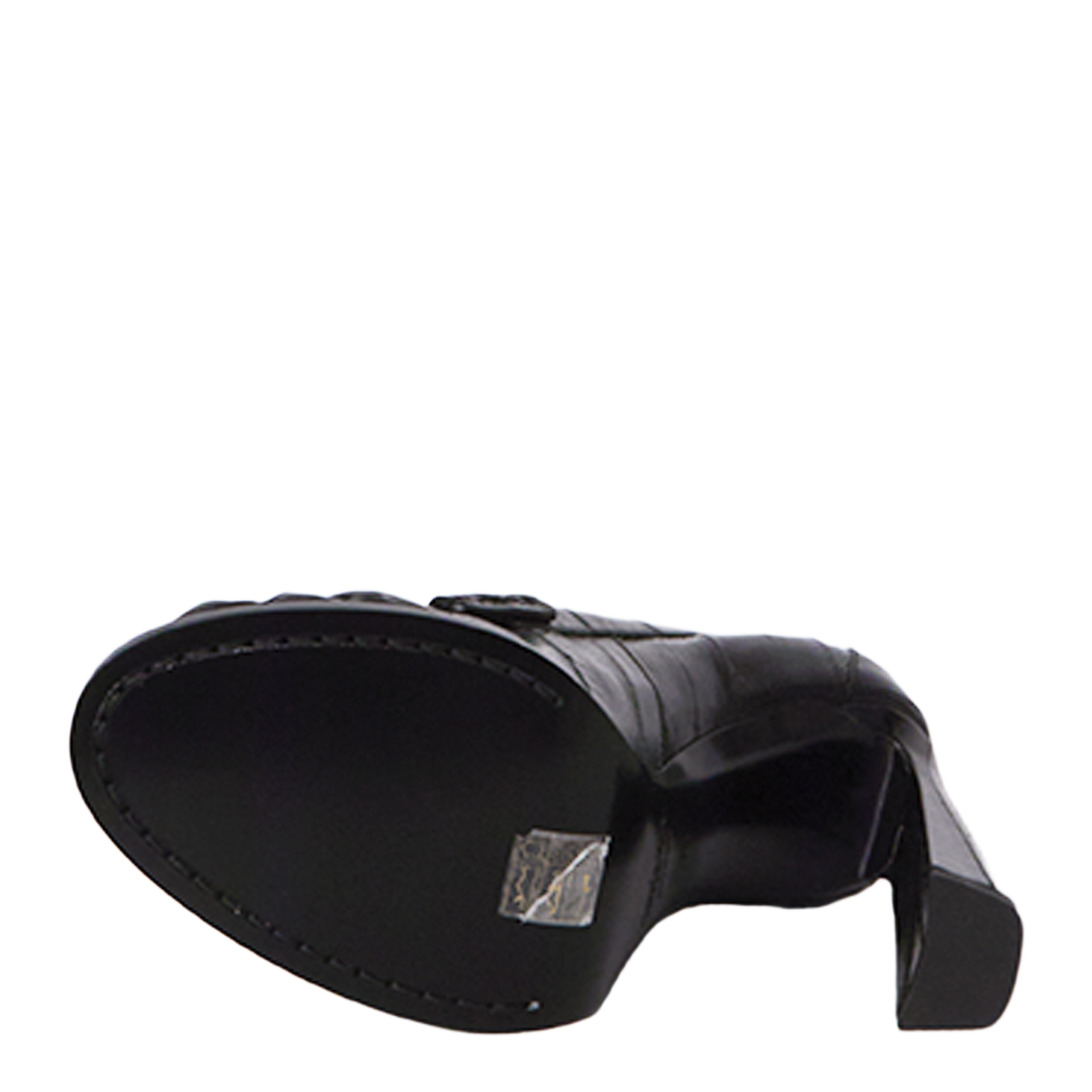 Loafer Pumps in Eel Skin - Image 4