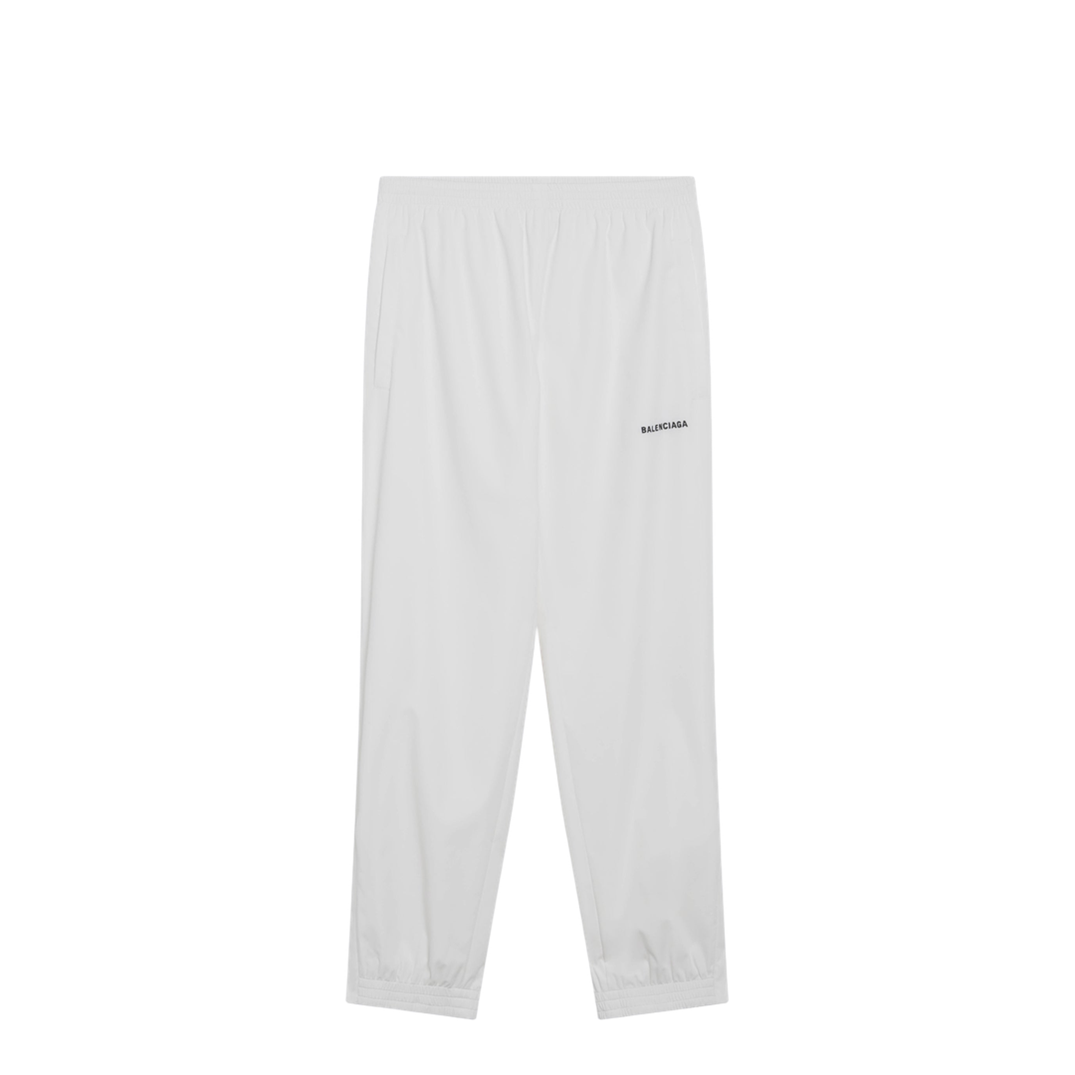 Logo Jogging Pants In White Polyester - Image 1