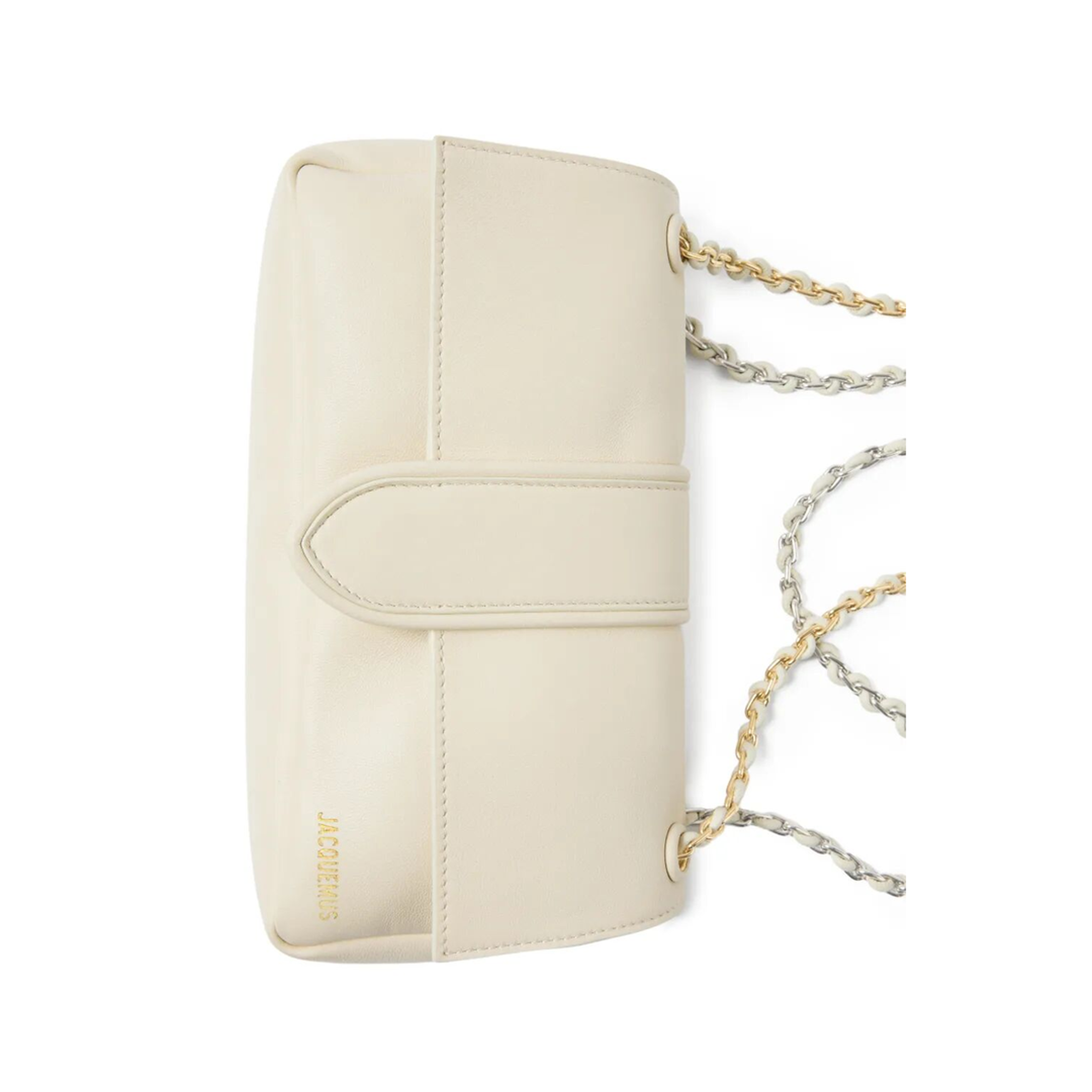 Lamb Leather Shoulder Bag - Black - Image 13