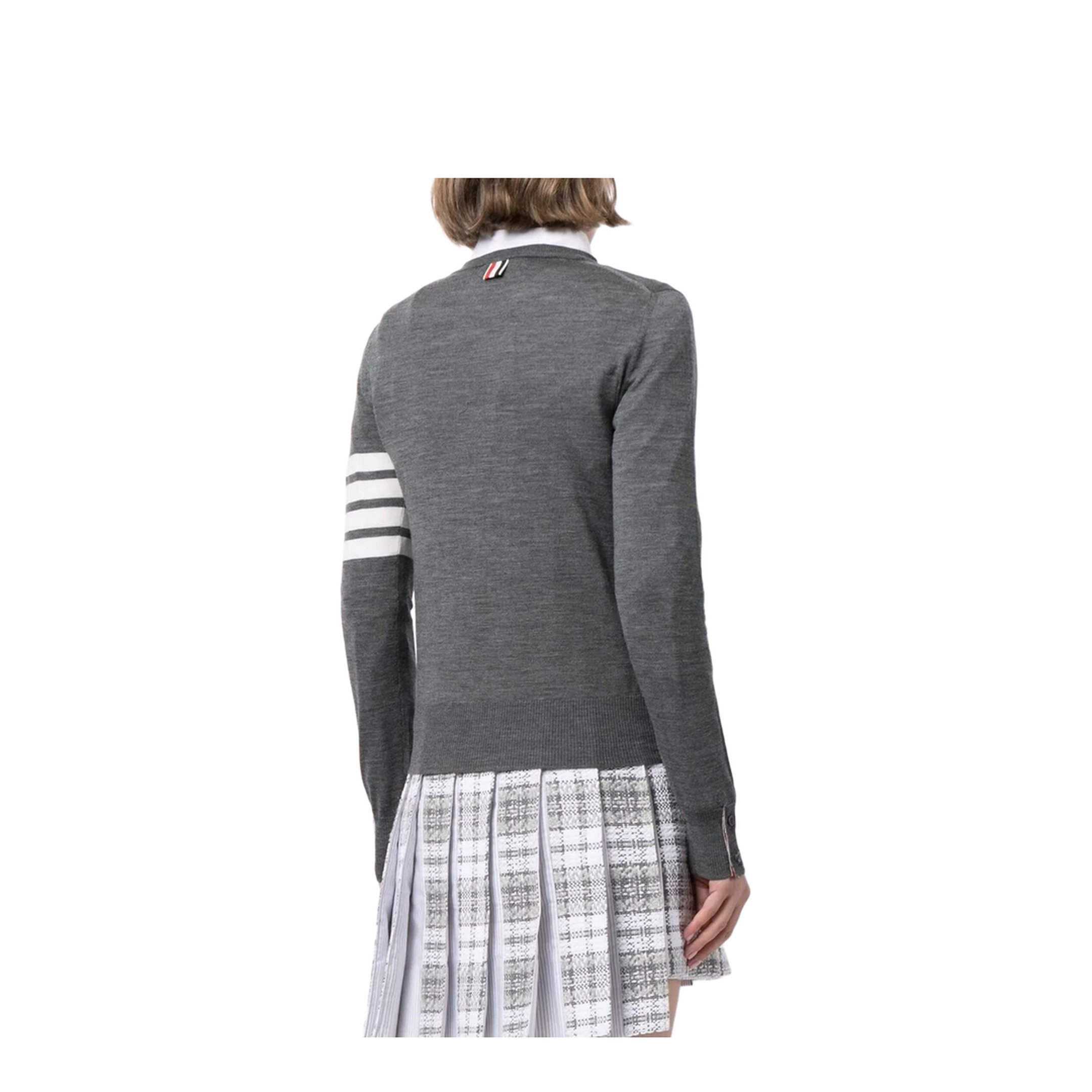 Wool 4-Bar Relaxed Pullover - Image 3