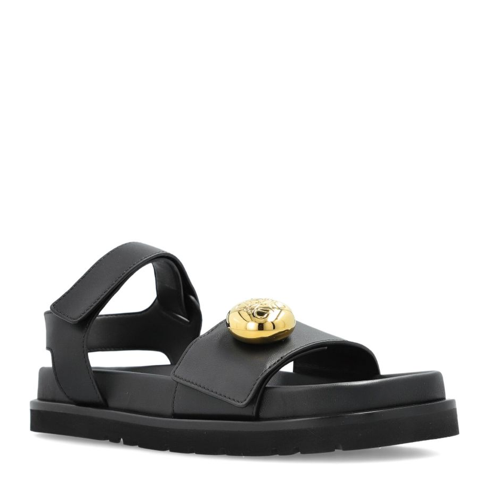 Pebble Slide in Soft Calfskin Black - Image 2