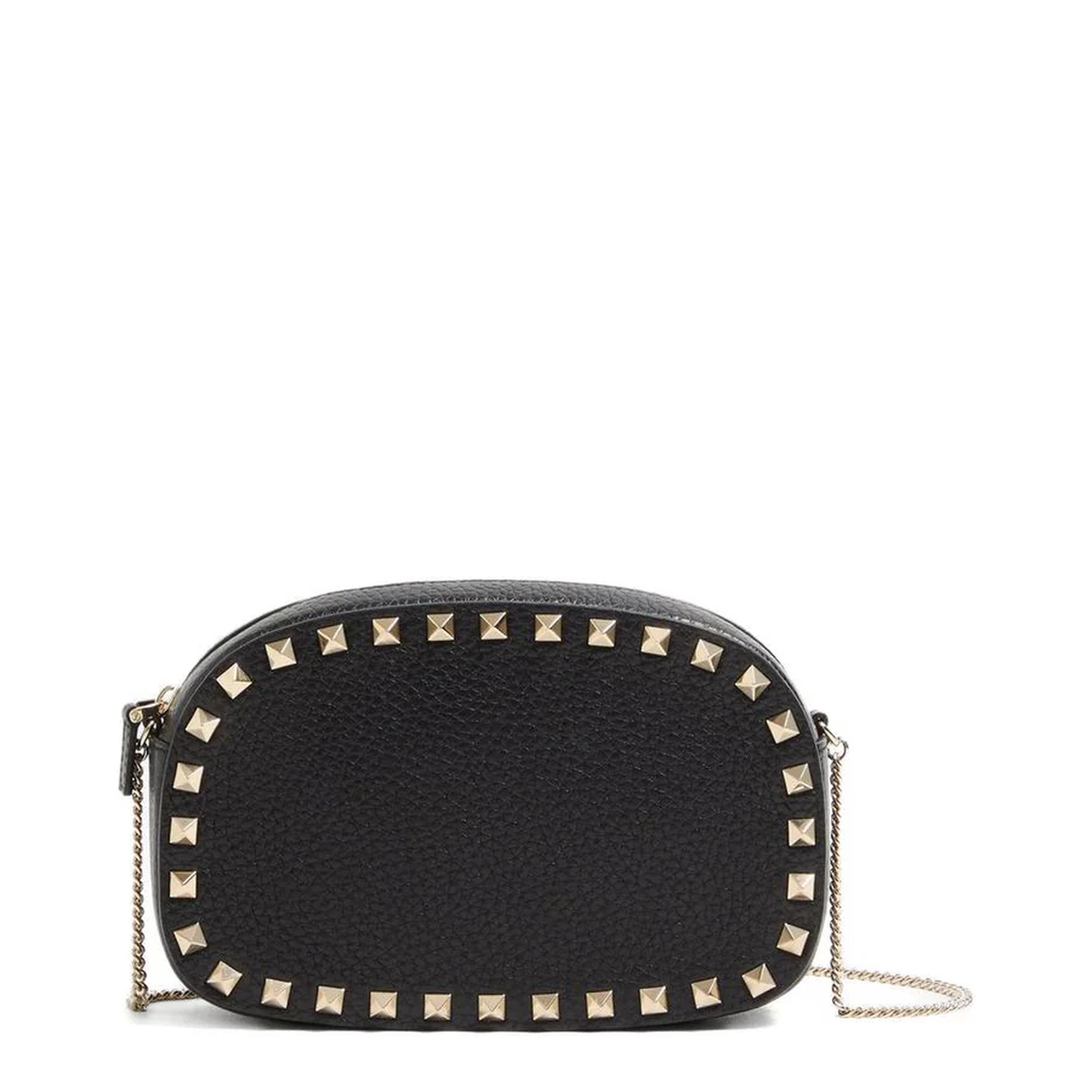 Rockstud Mini Leather Crossbody Bag - Image 1