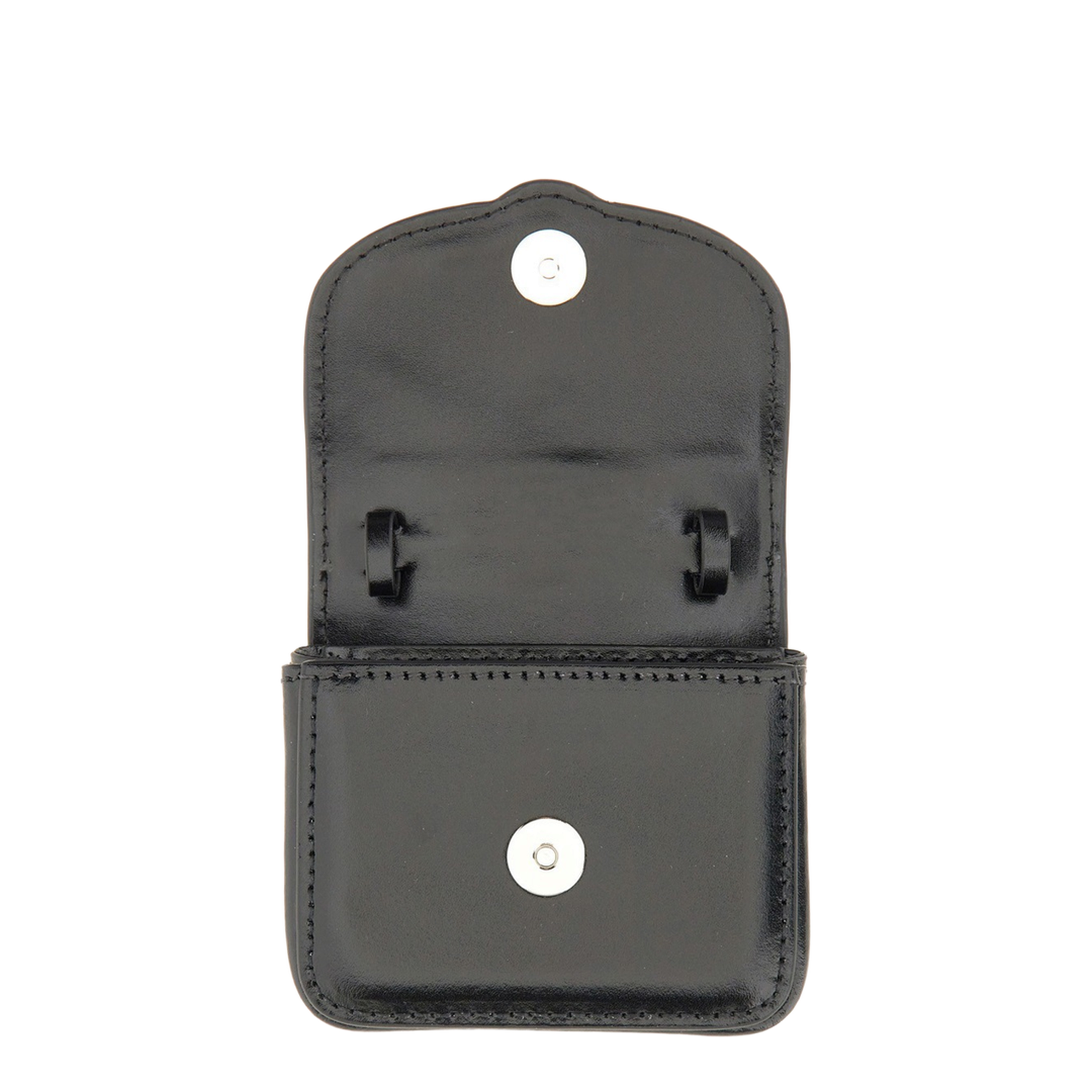 Linda Mini Leather Handbag - Black - Image 3
