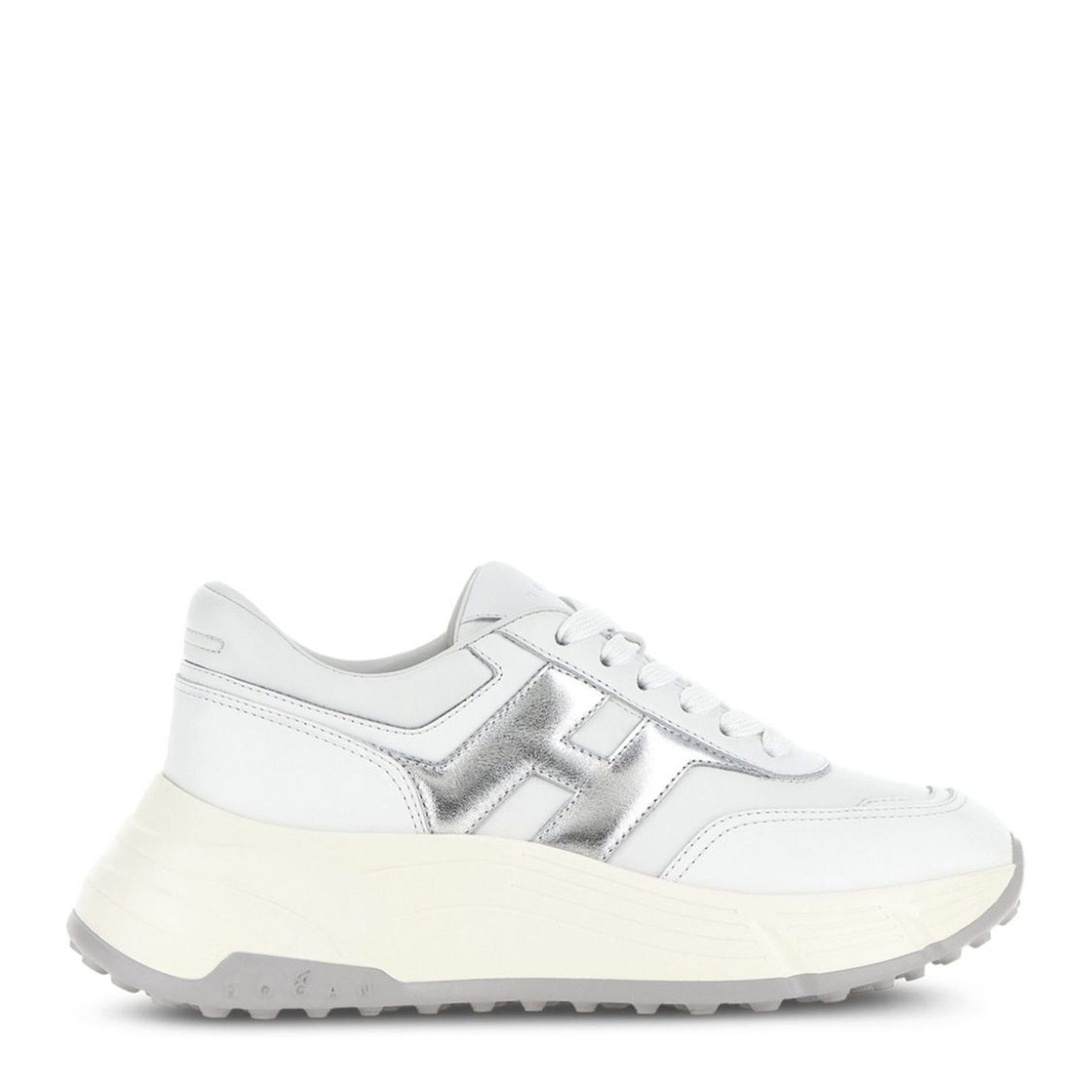 Hi-Fi Leather Sneakers - Image 1