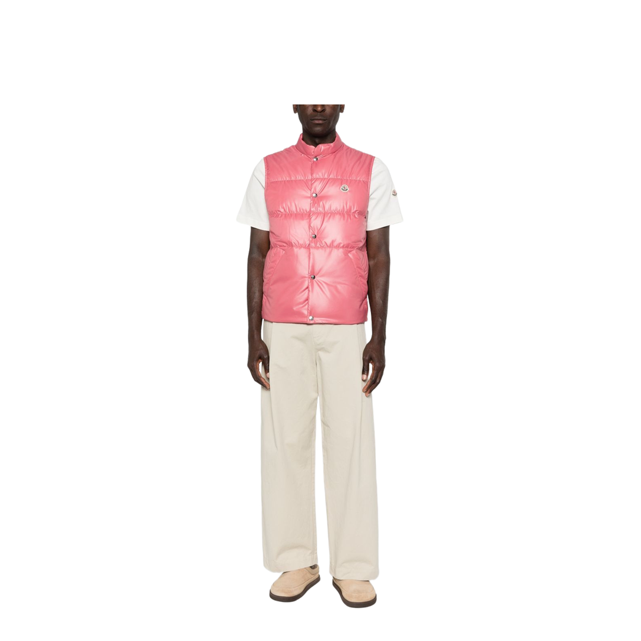Bright Pink Restigo Down Gilet - Image 5