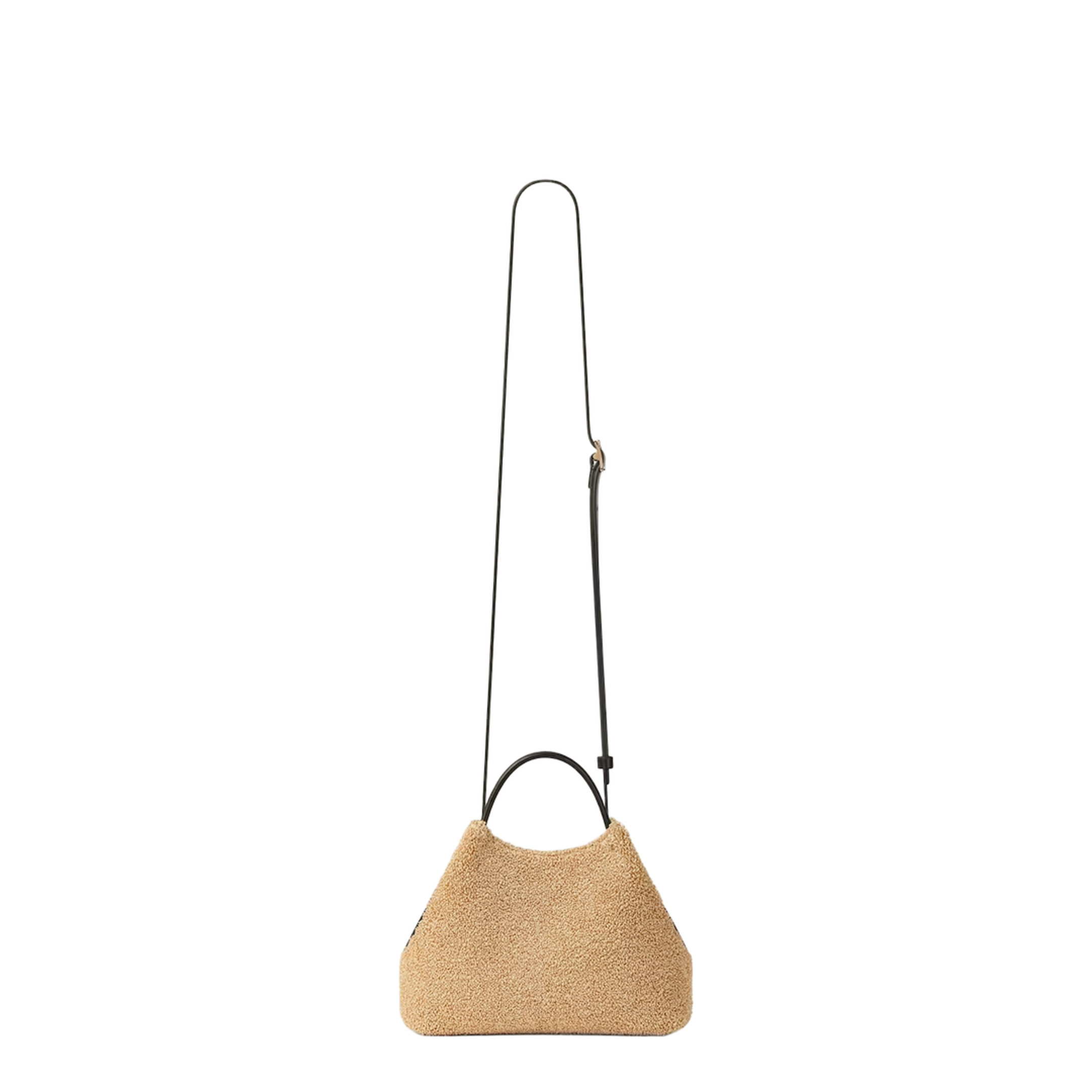 Facet Nano Sponge Raffia Tote - Natural - Image 3