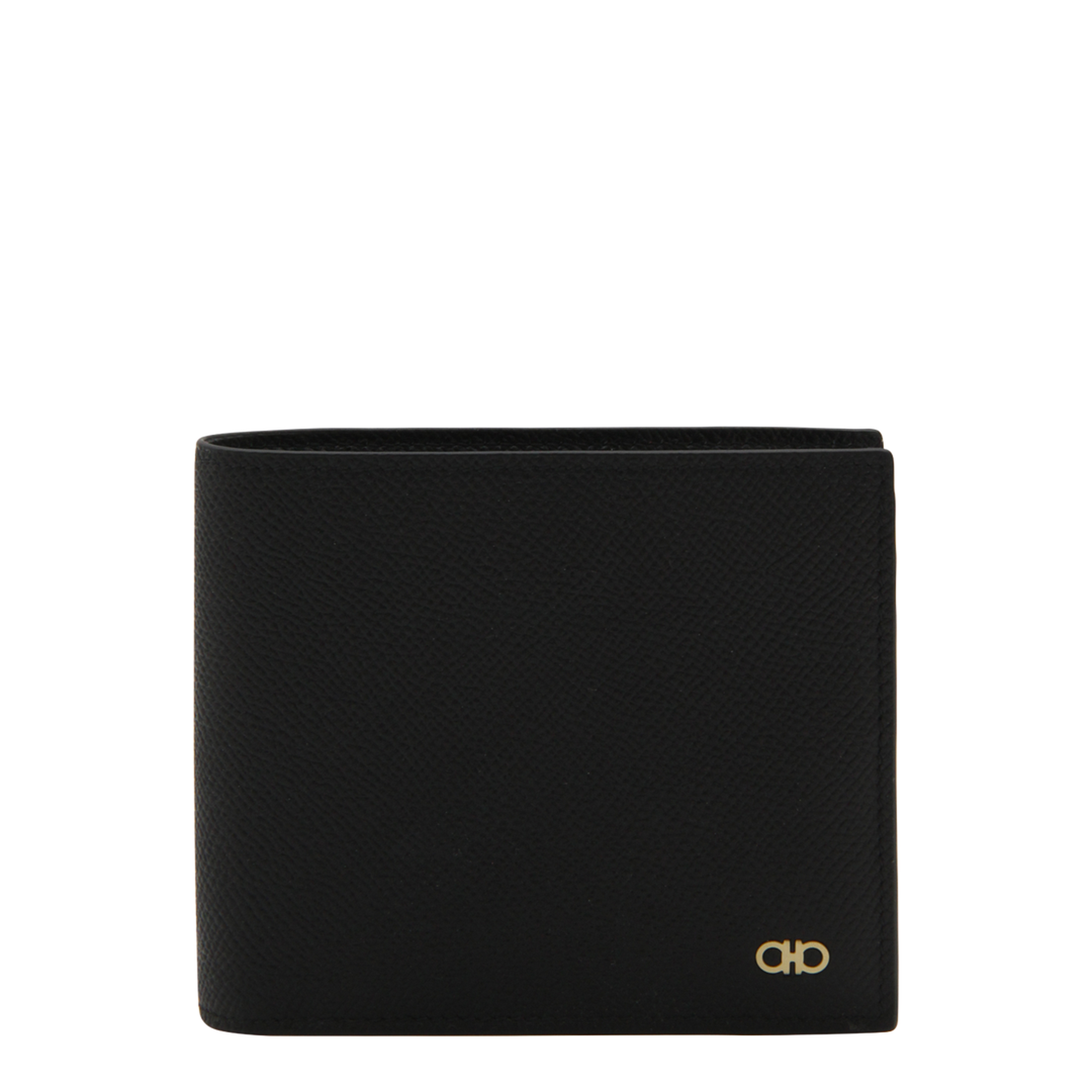 Gancini Micro Gancini Calf Leather Bifold Wallet - Nero - Image 2