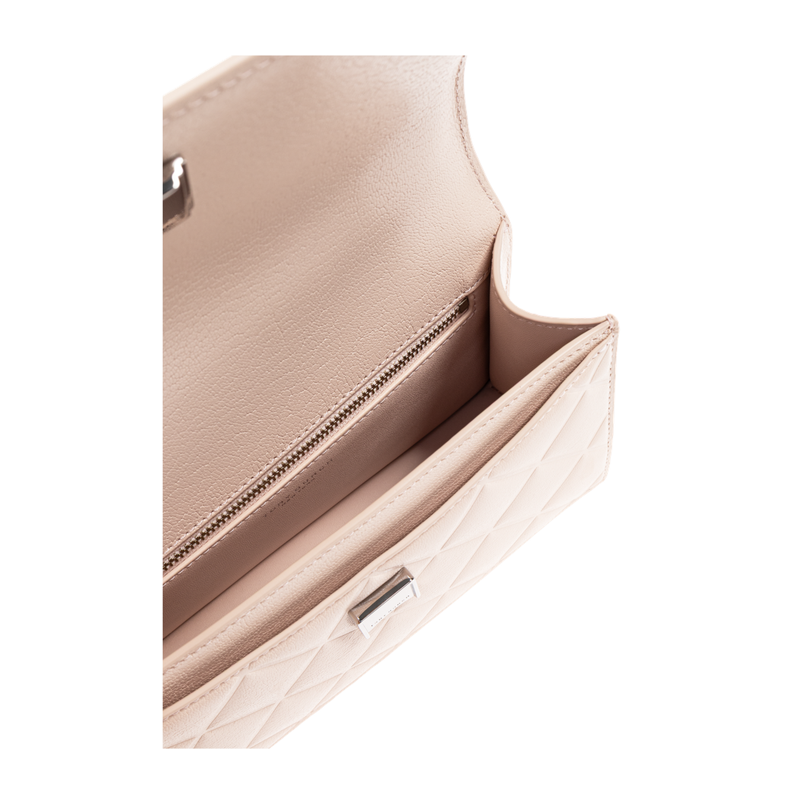 Fleming Small Shoulder Bag Leather Pink - Image 5