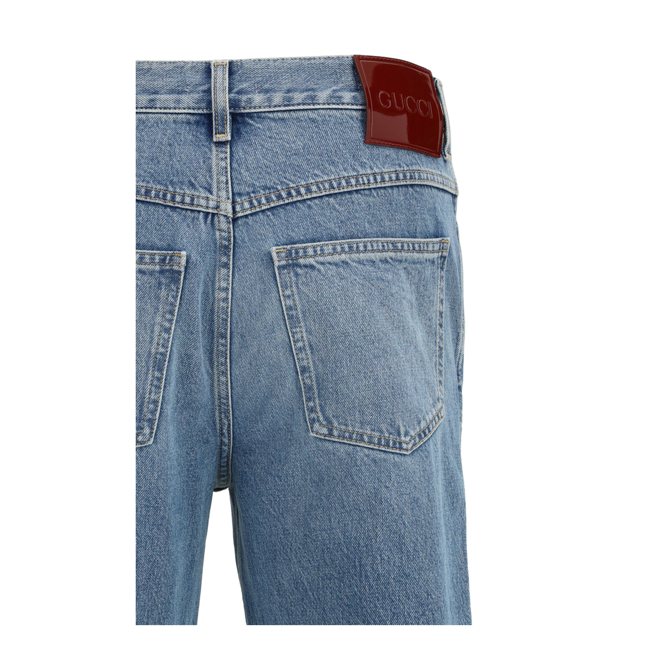 Slim-fit Pants in Certified Cotton Denim - Image 3
