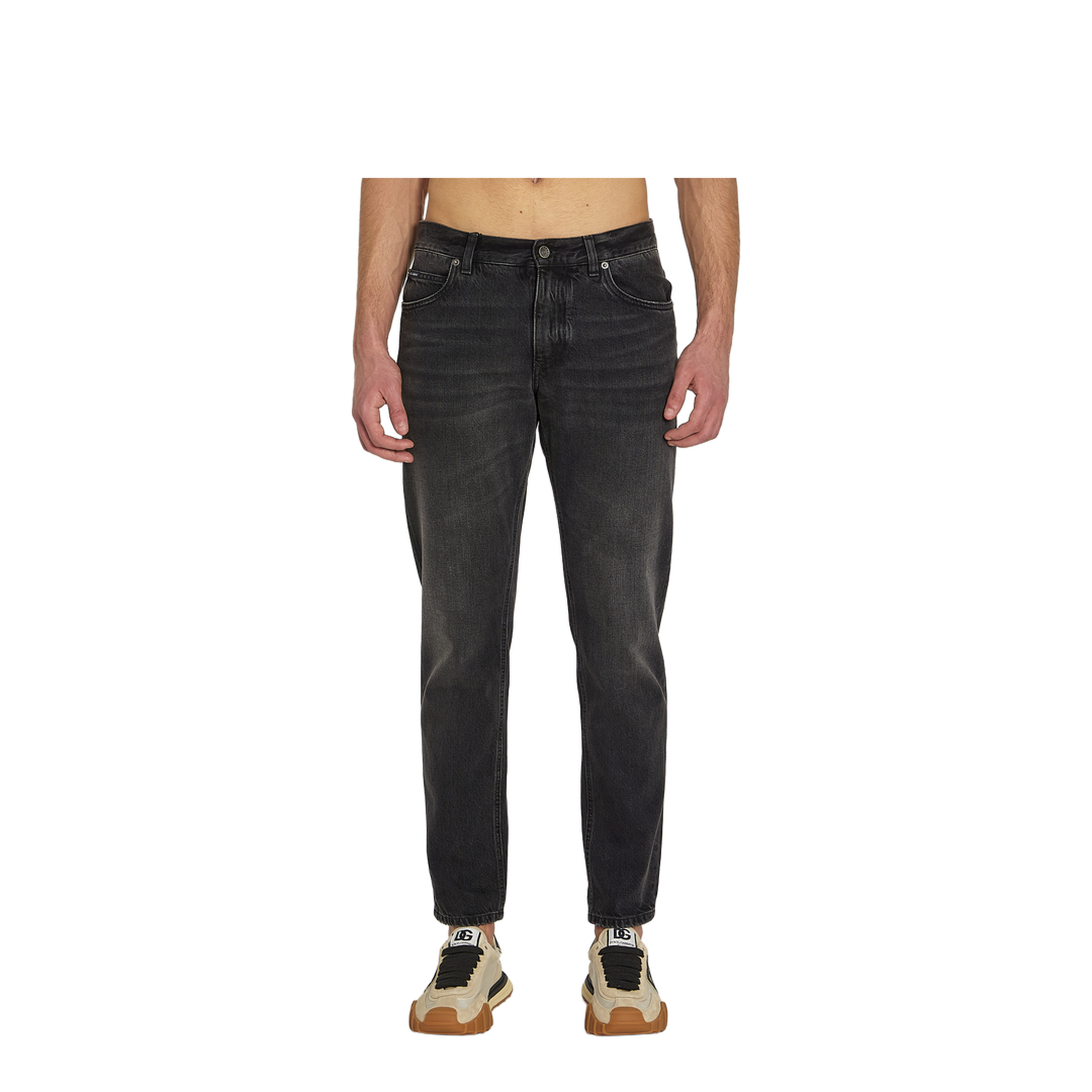 Regular Denim Pants - Image 1