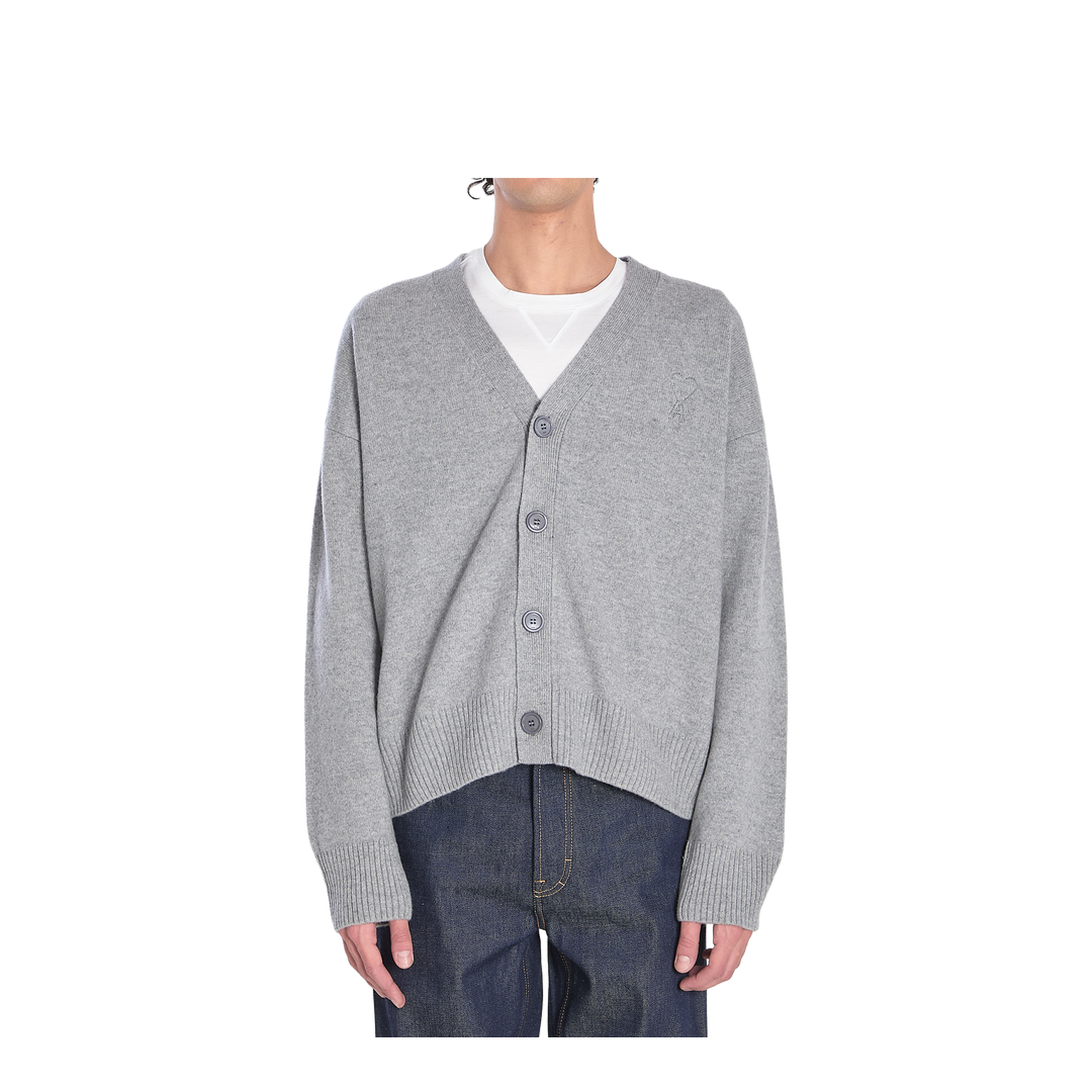 Ami De Coeur Cardigan Grey - Image 1