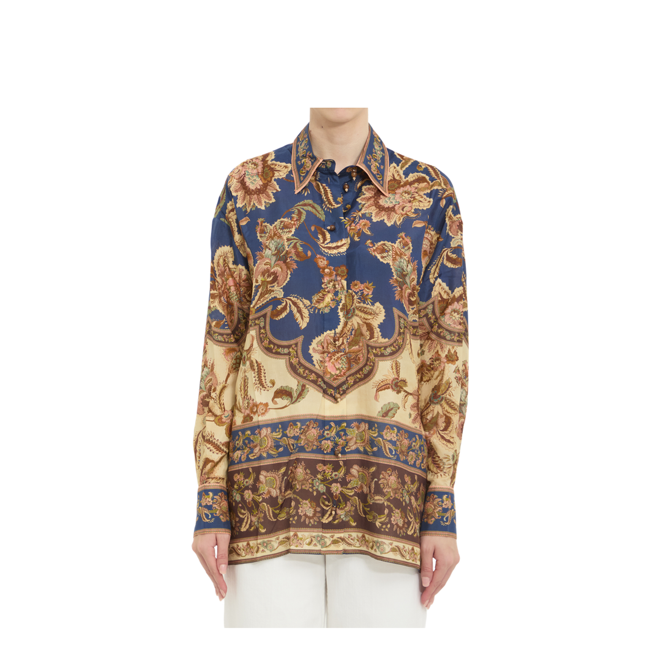 Blouse Shirt Multicolor - Image 1