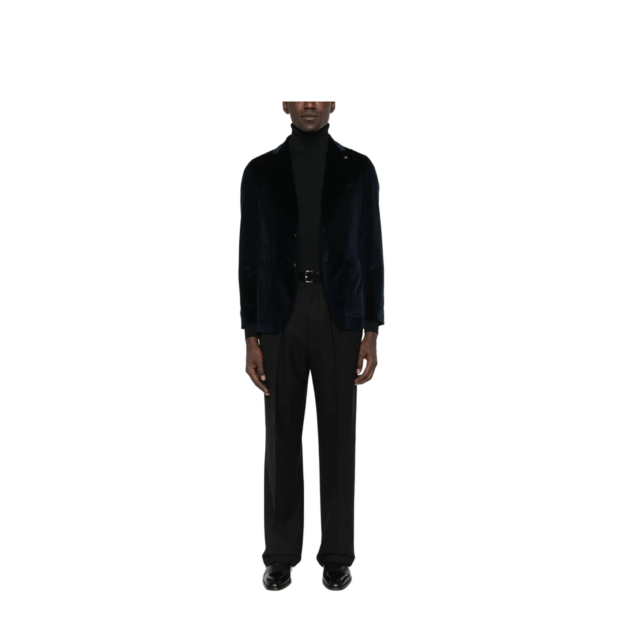 High Twist Wool Pleated Trousers - Image 2