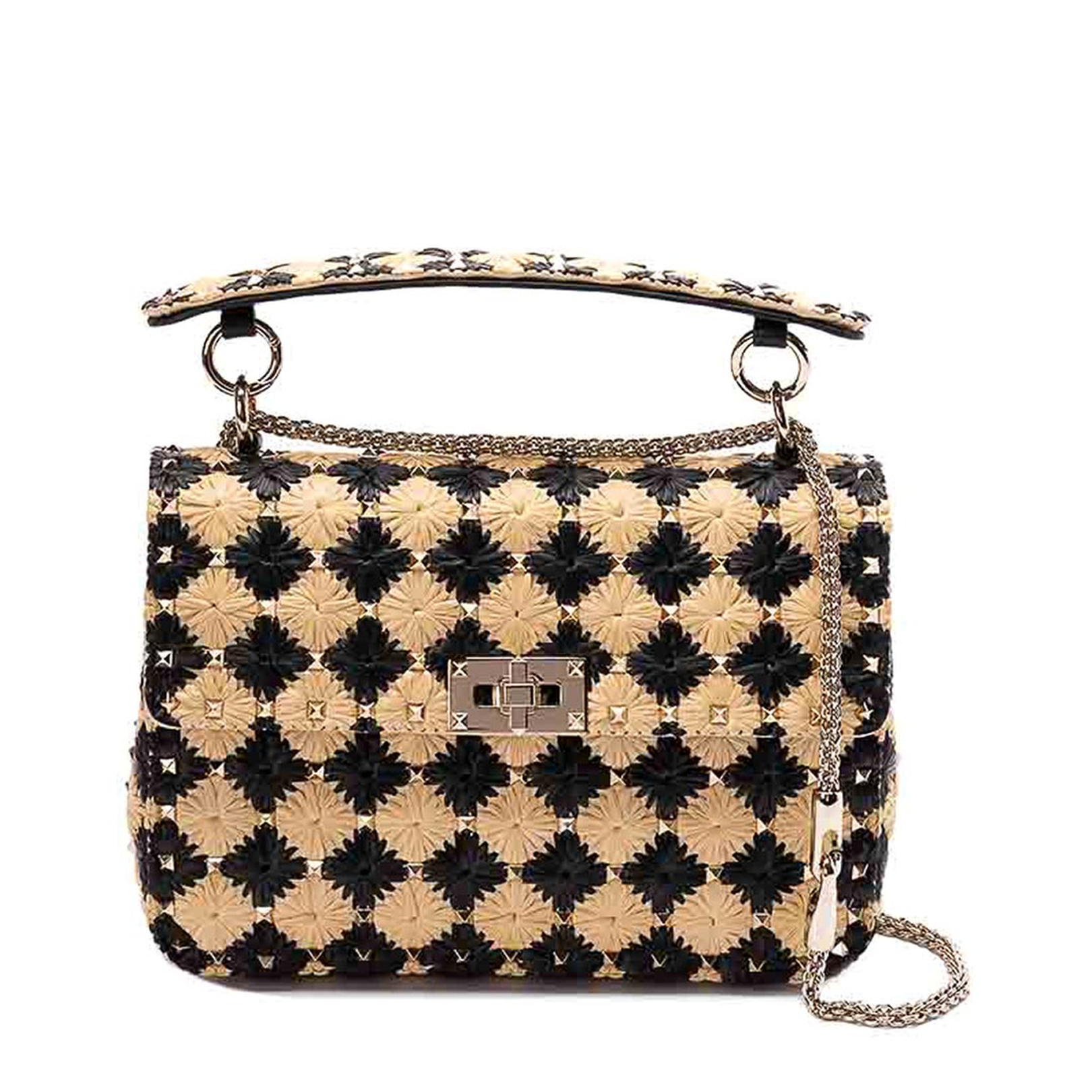 Rockstud Spike Medium Shoulder Bag - Image 1