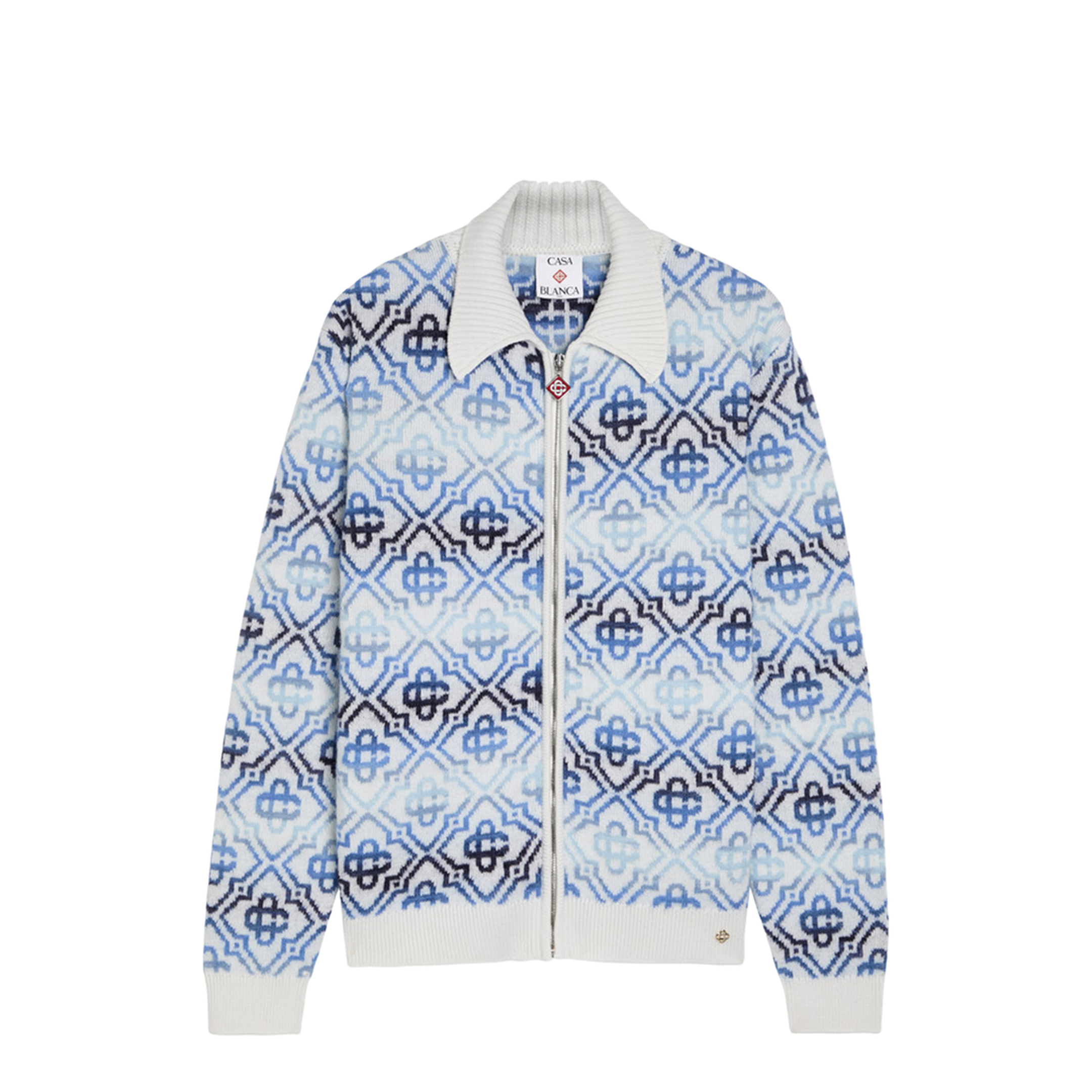 Space Dye Zip Sweater - Image 4