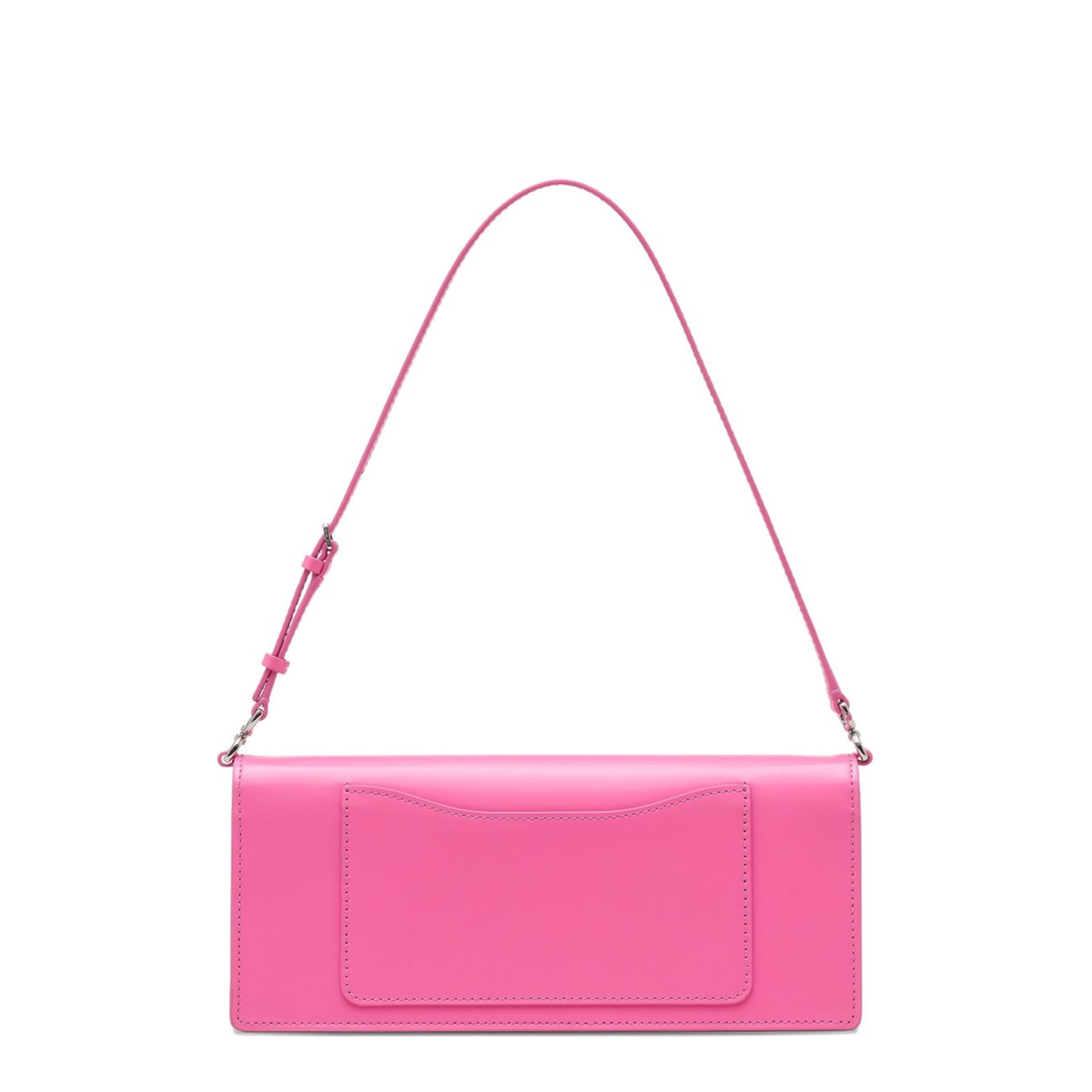 Glam Mirror Spazzolato Shoulder Bag - Bow Pink - Image 3
