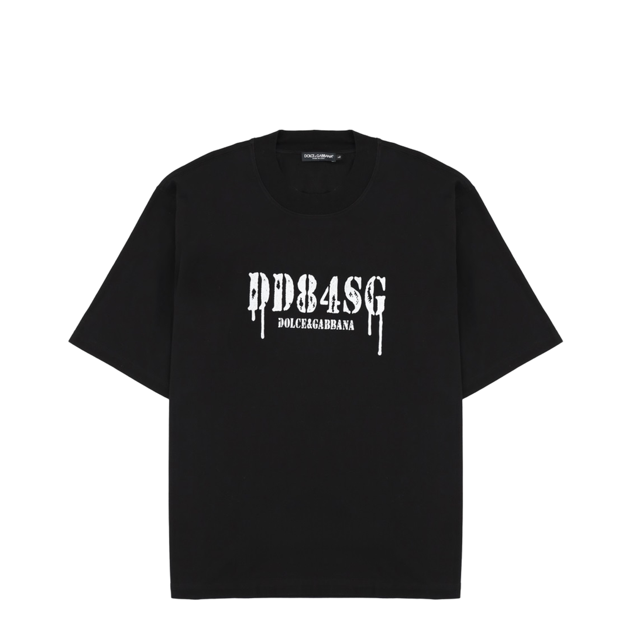 T-Shirt with Print and Logo - Image 1