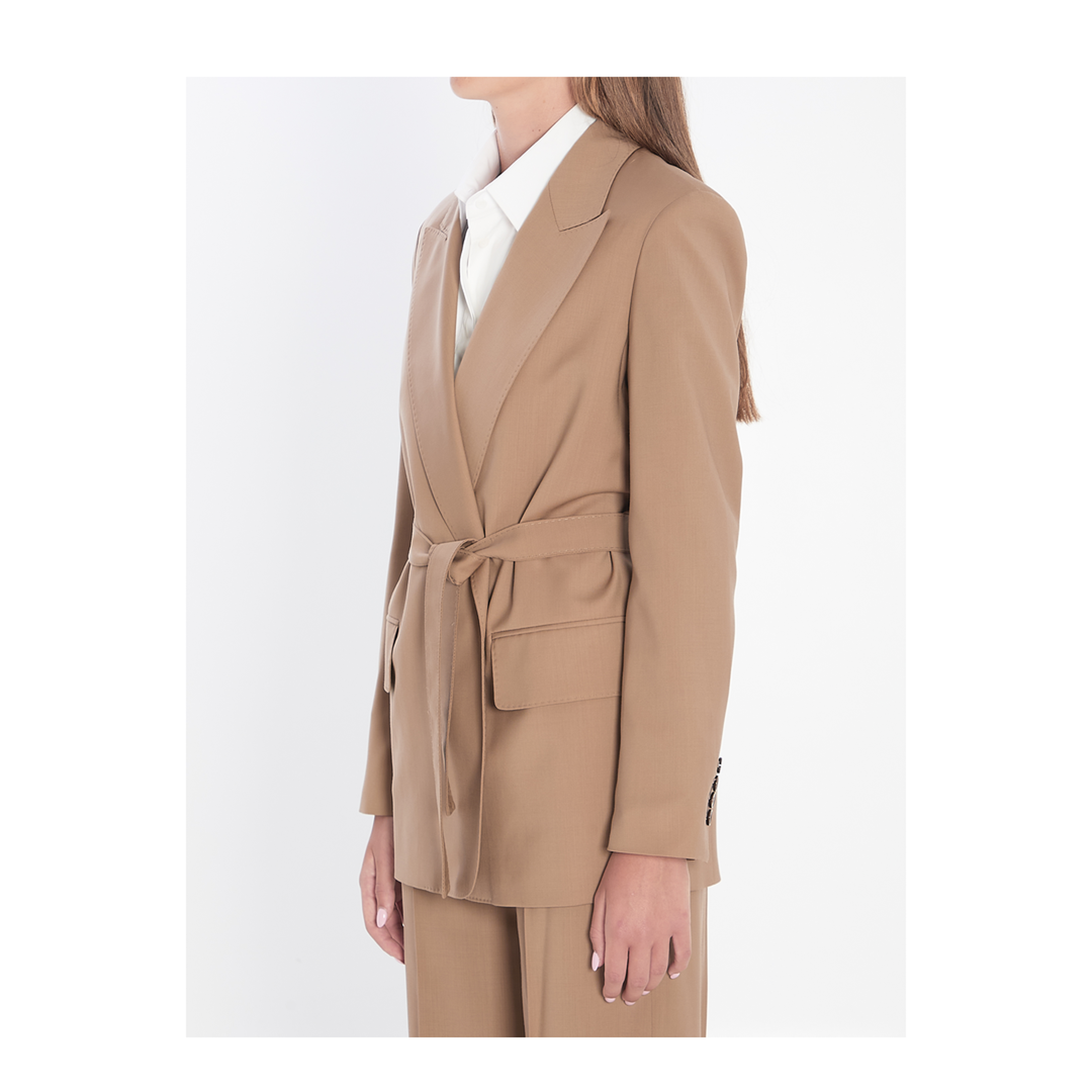 Blazer in Wool Canvas - Image 2