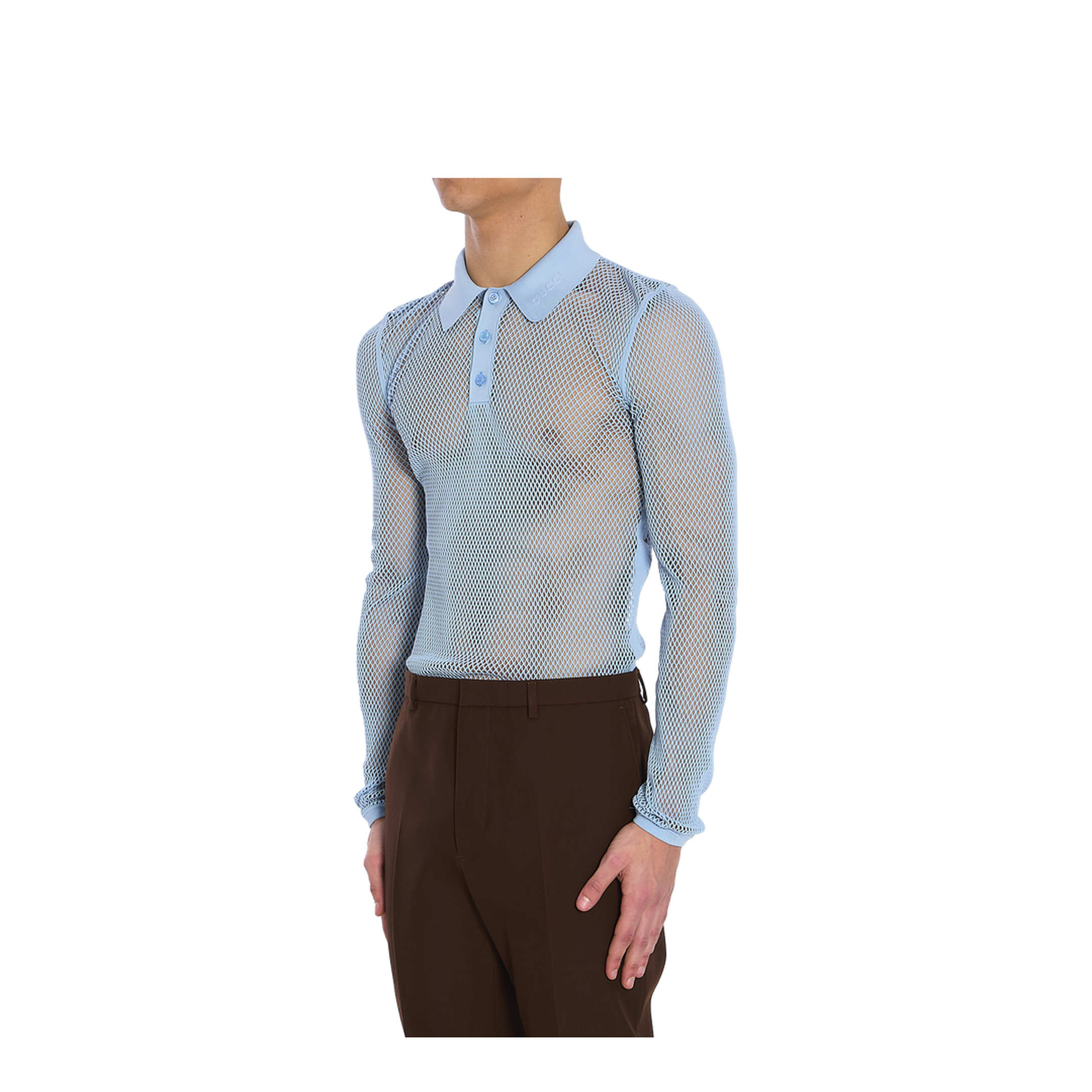 Technical Mesh Polo Shirt - Image 2