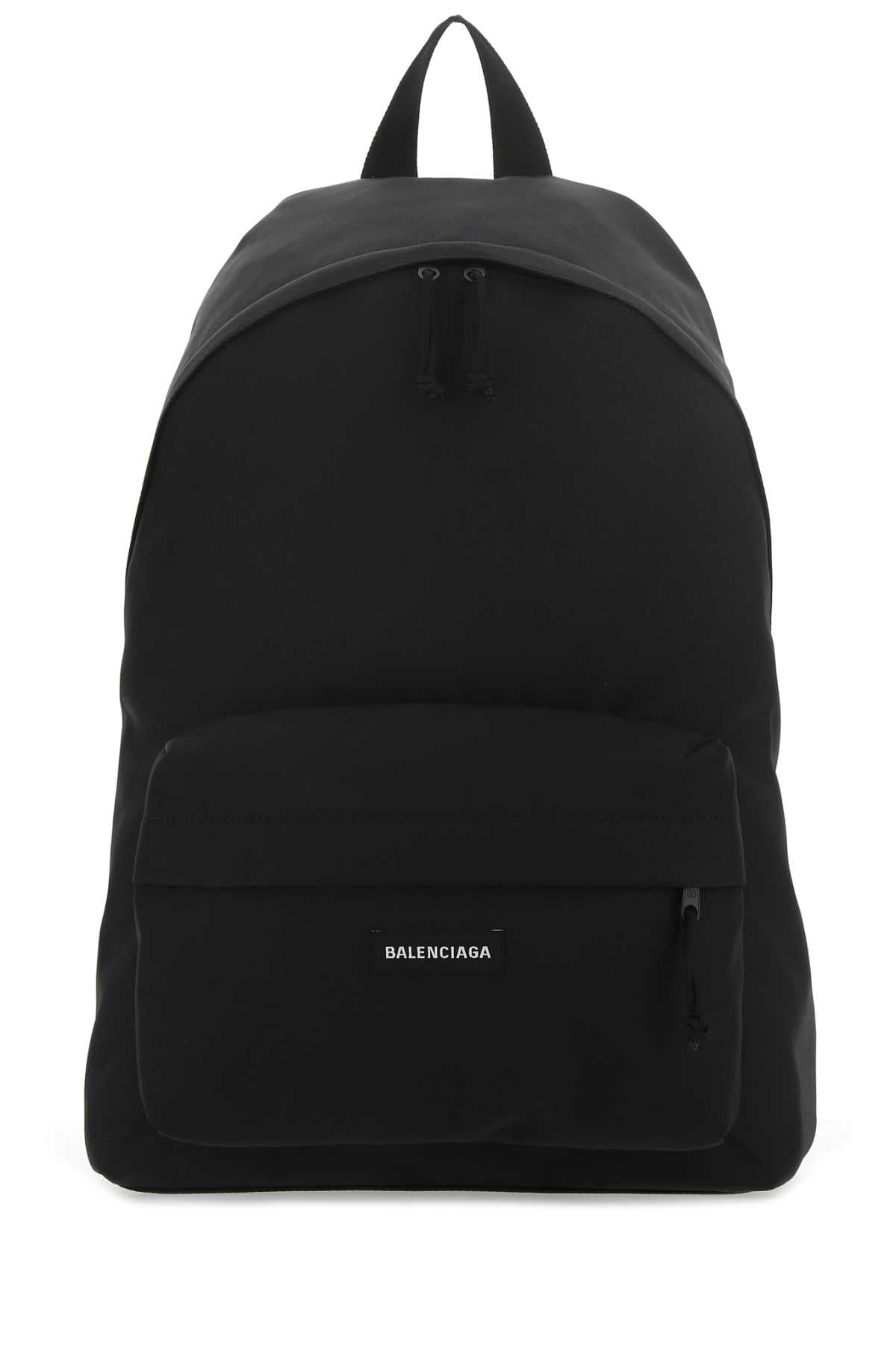 Explorer Nylon Backpack in Black - Image 2