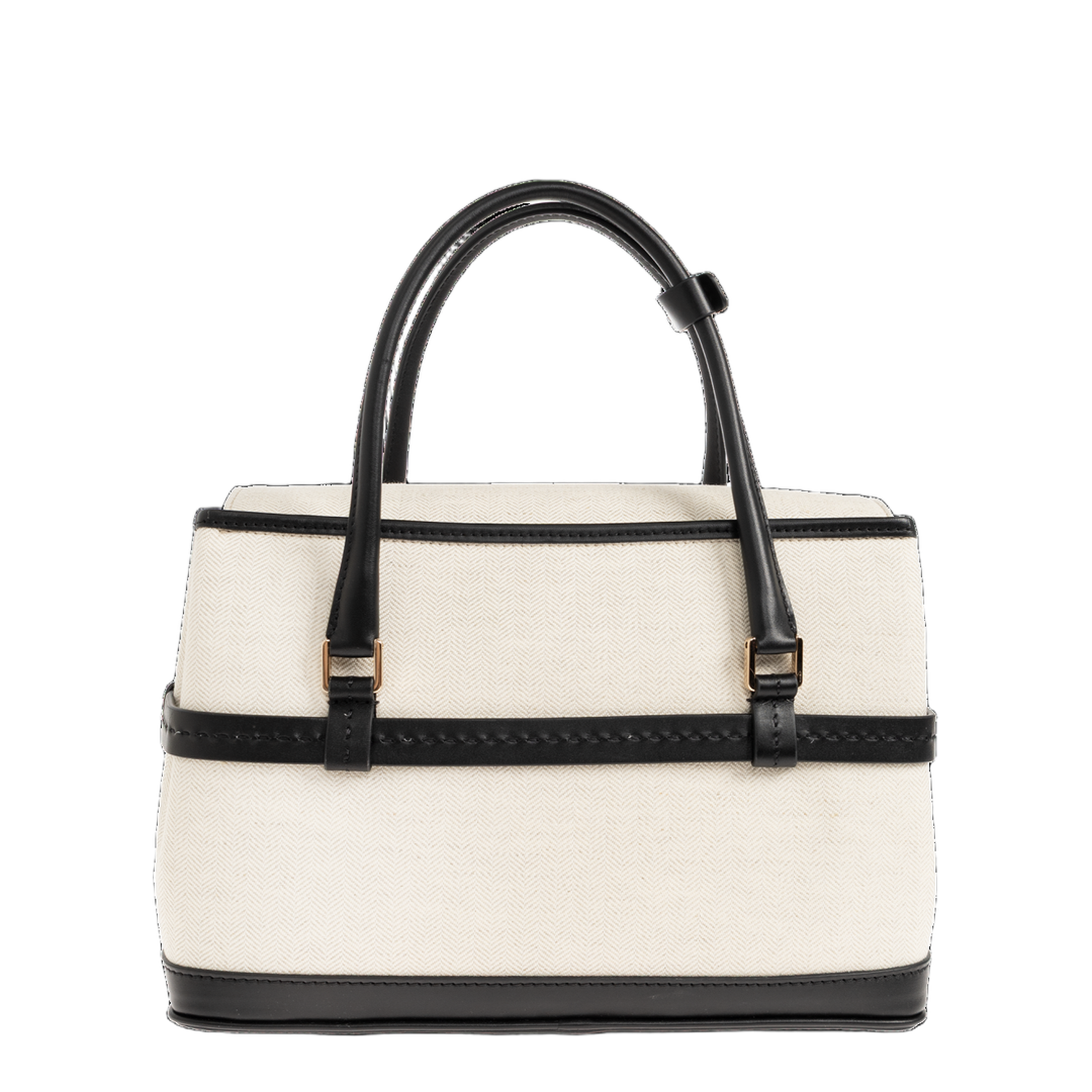 Margaux25 Calf Leather Top-Handle Bag - Mud - Image 3