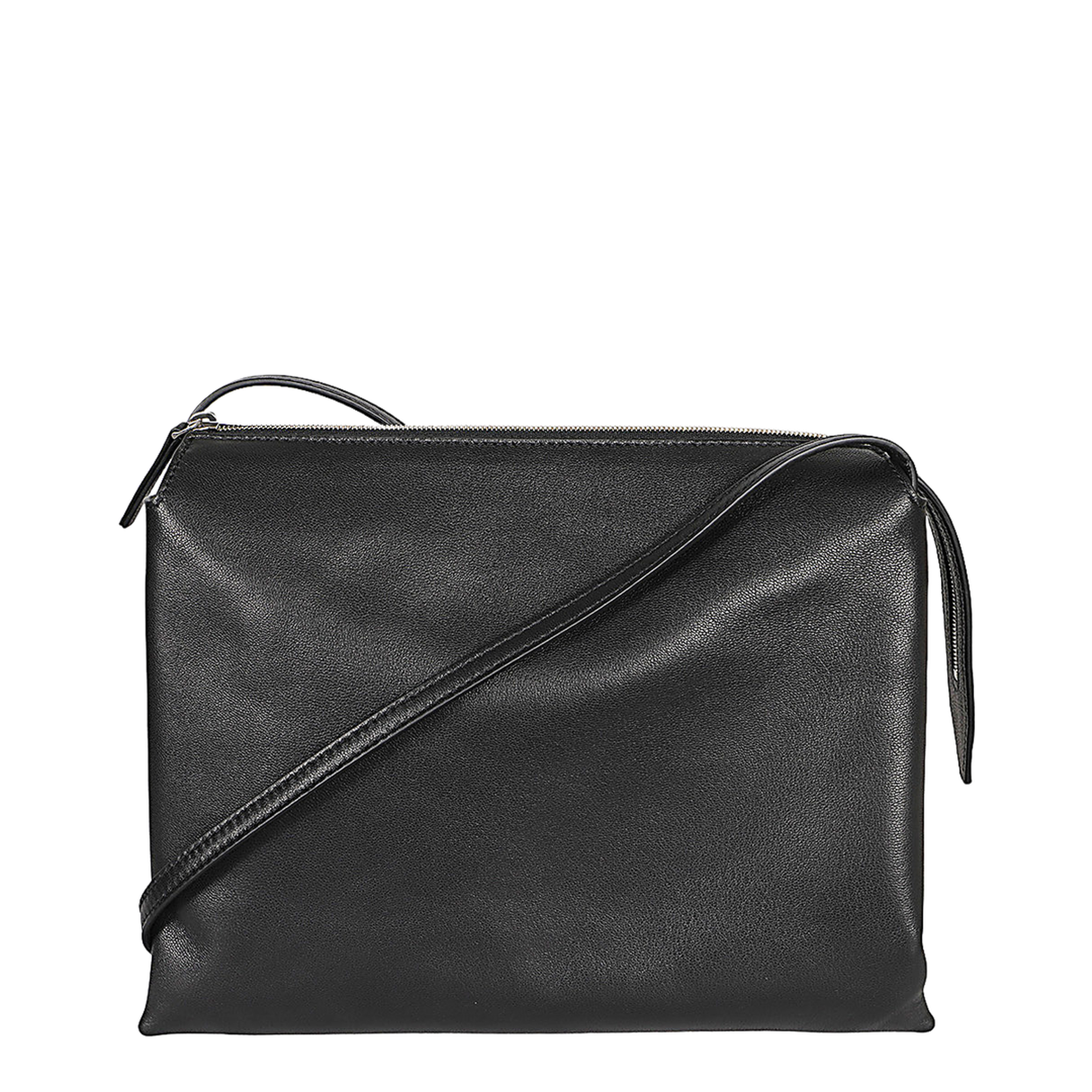 Nu Mini Twin Grained Calfskin Crossbody - Black - Image 3
