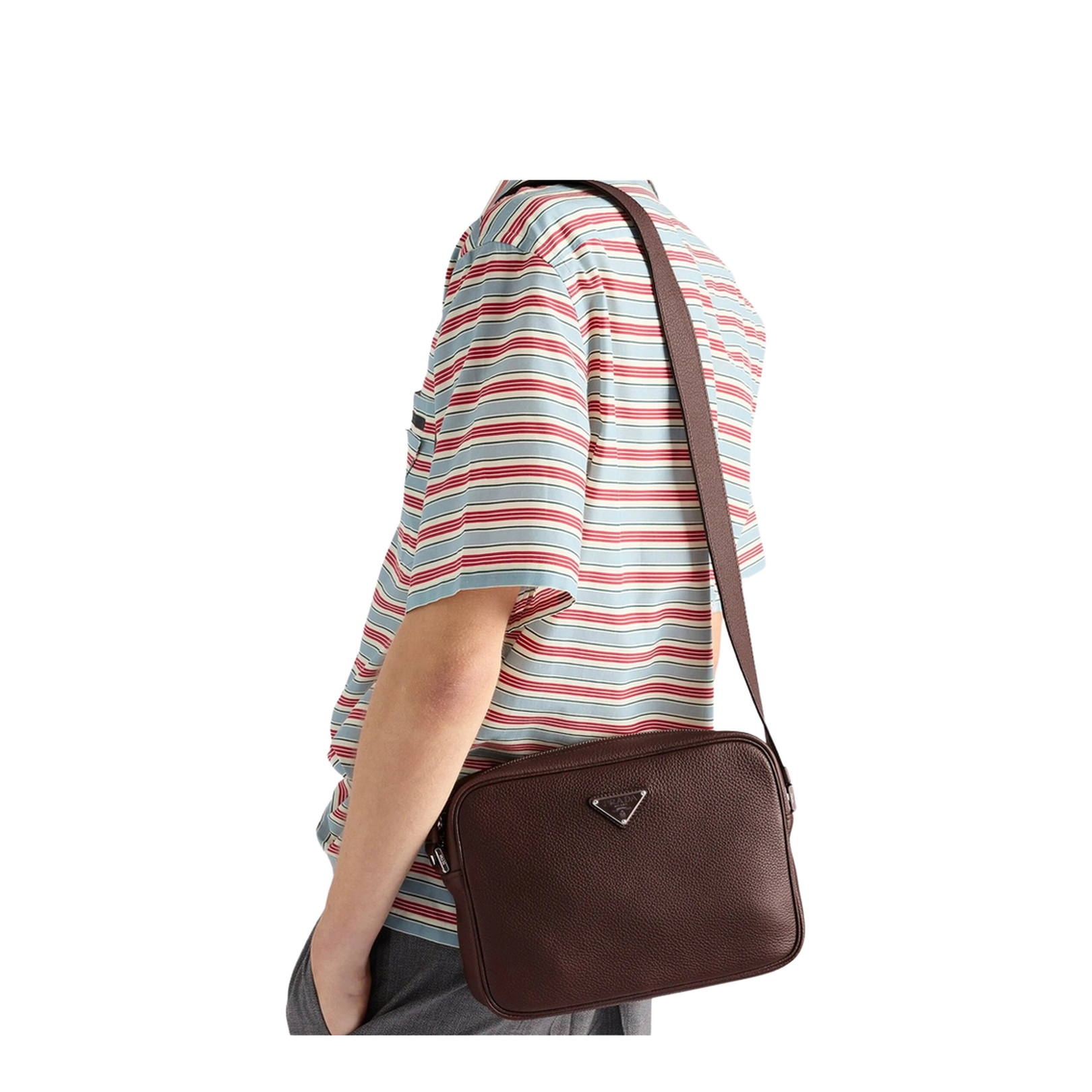 Leather Crossbody Bag - Image 4