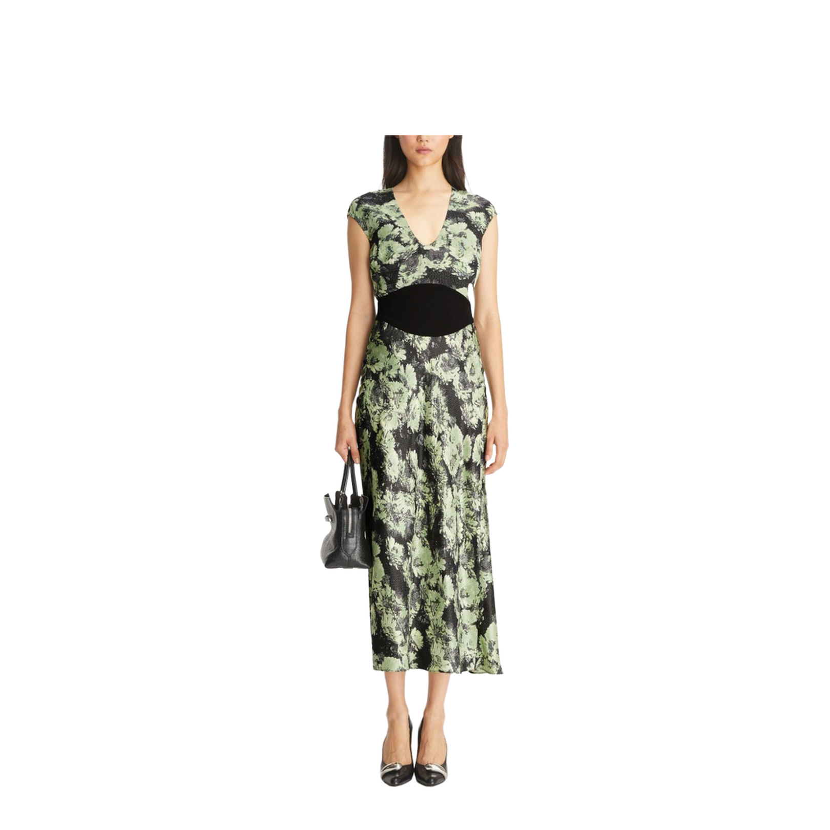 Printed Midi Dress - Image 4