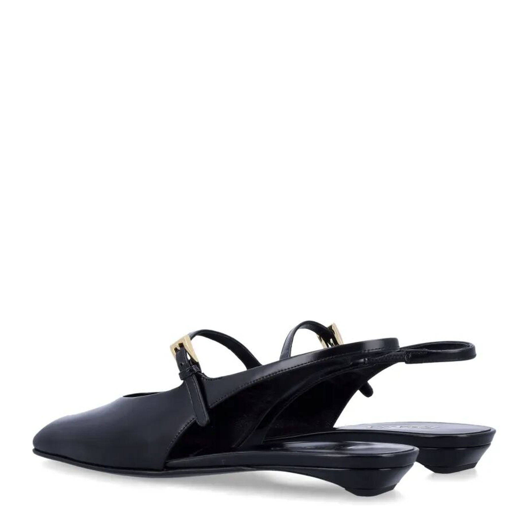 Leather Slingback Ballerinas - Image 3