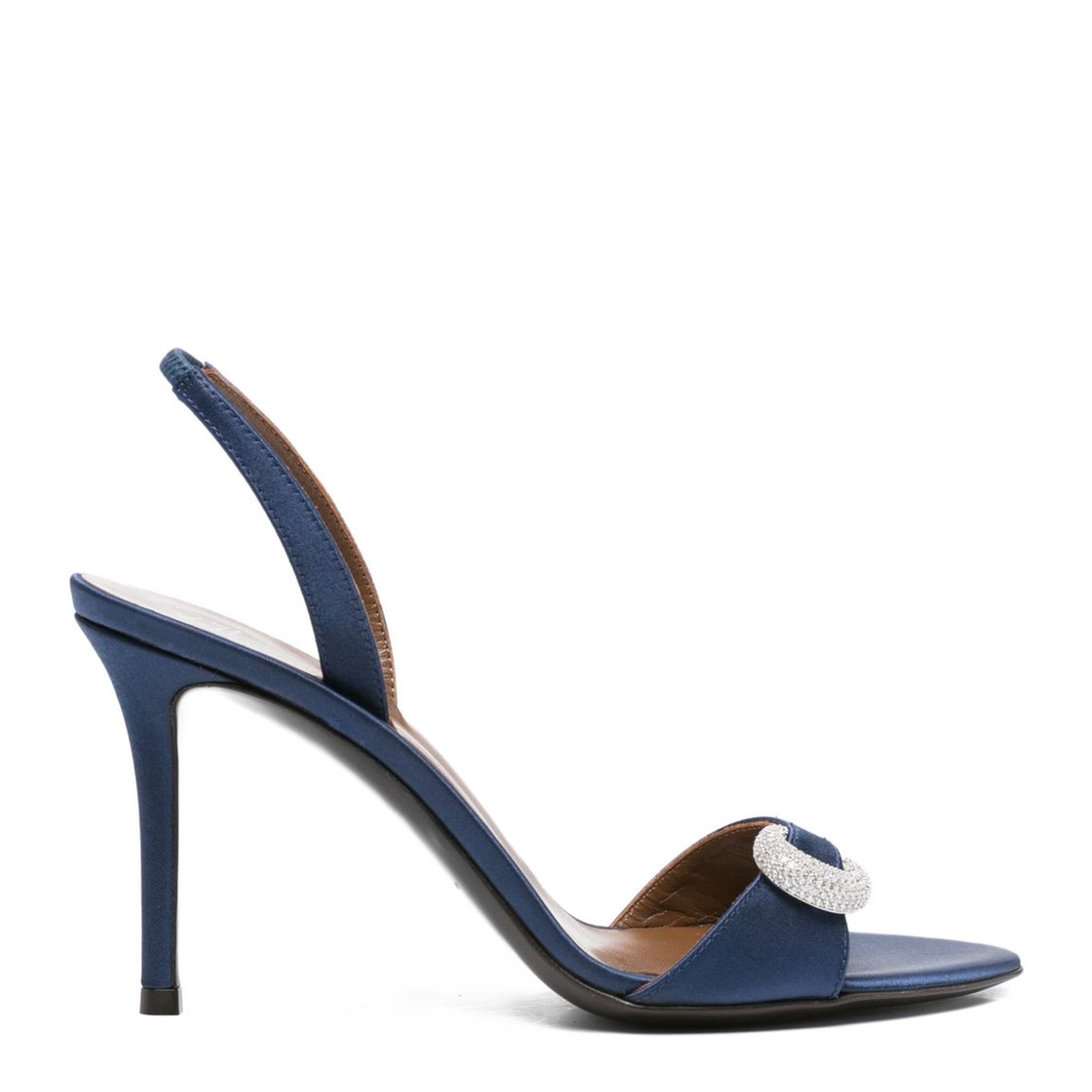 Slingback Strap Sandals Blue - Image 1