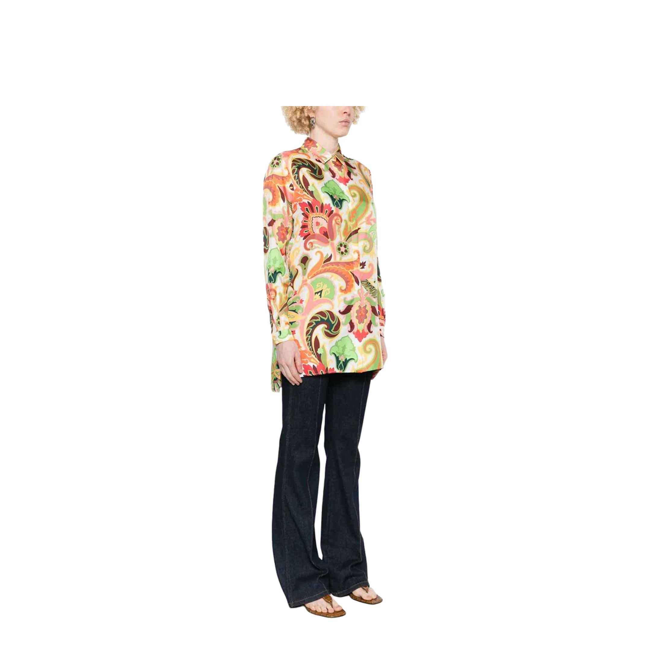 Silk Paisley Shirt - Image 5