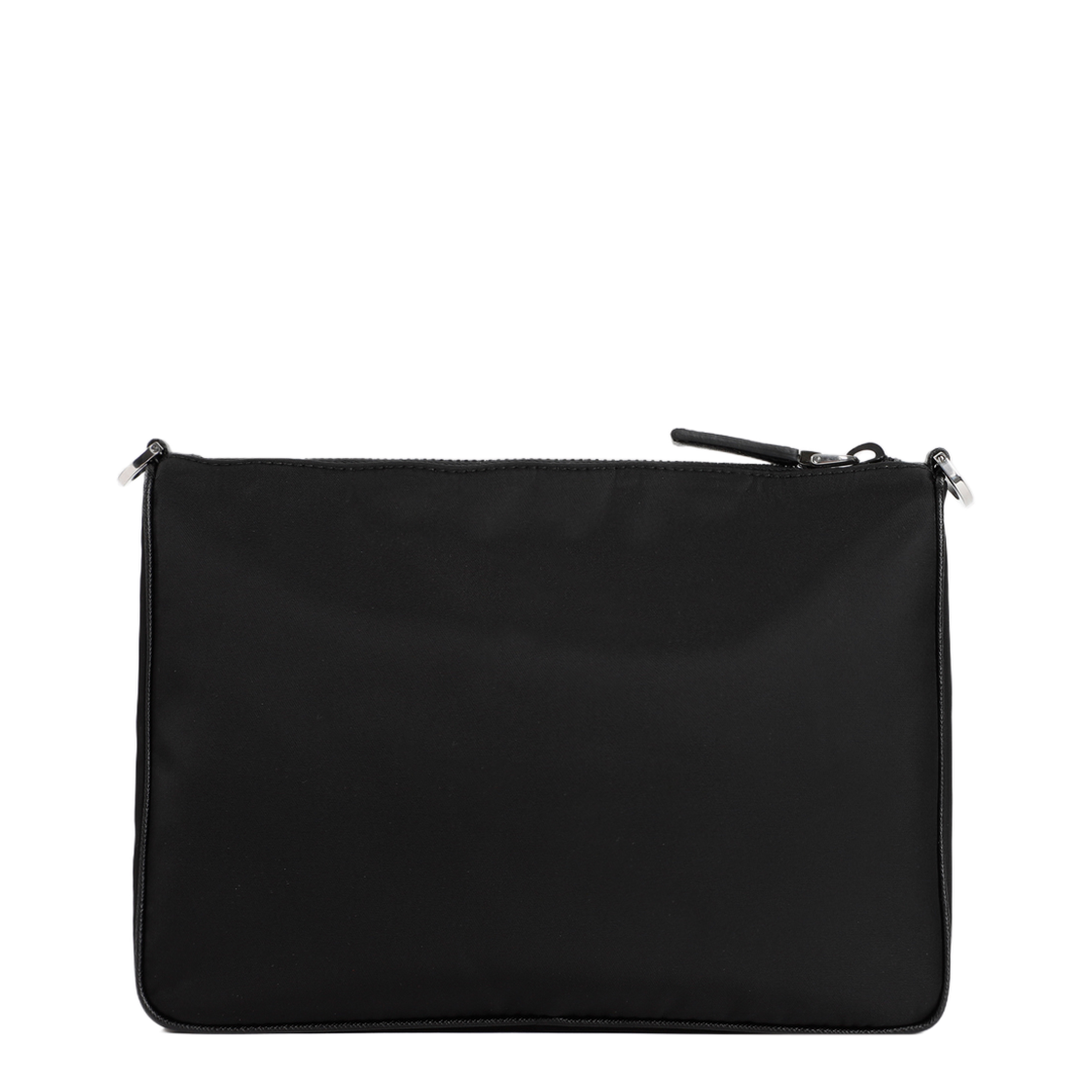 Re-Nylon Recycled Nylon Shoulder Bag - Black - Image 4