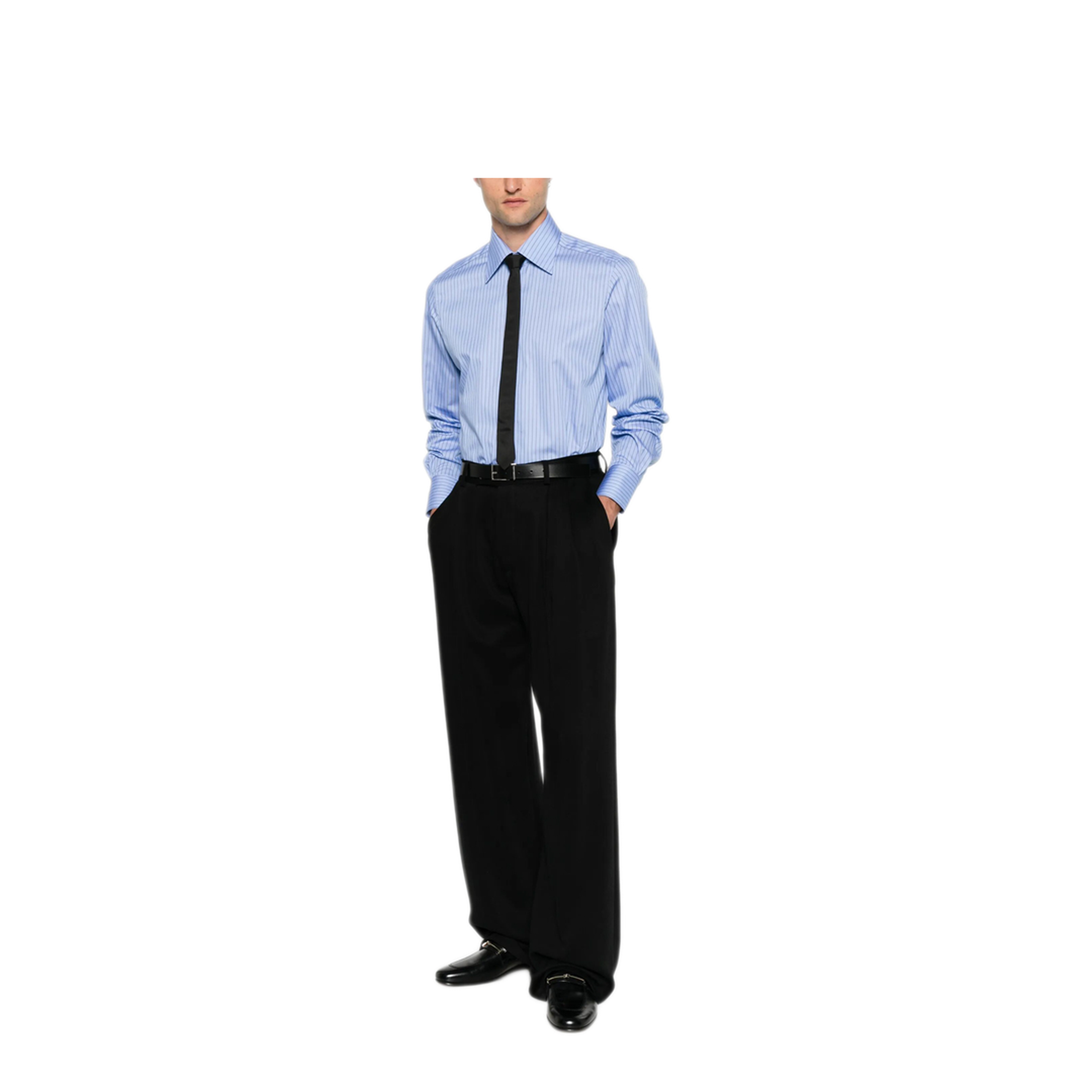 Striped Cotton Shirt - Image 2