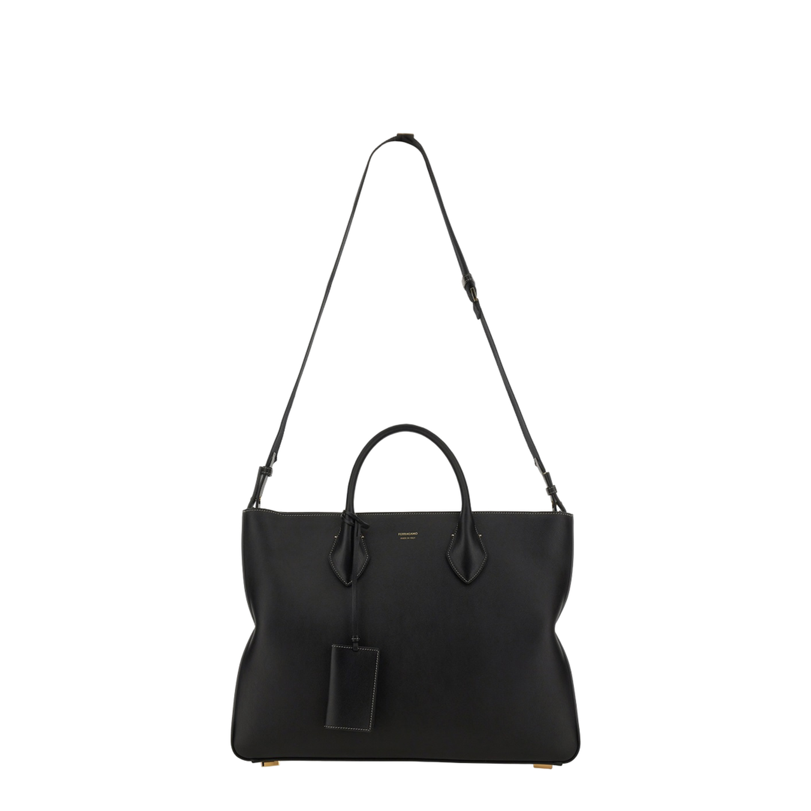 Star Shaped Tote Bag Large Black - Image 4