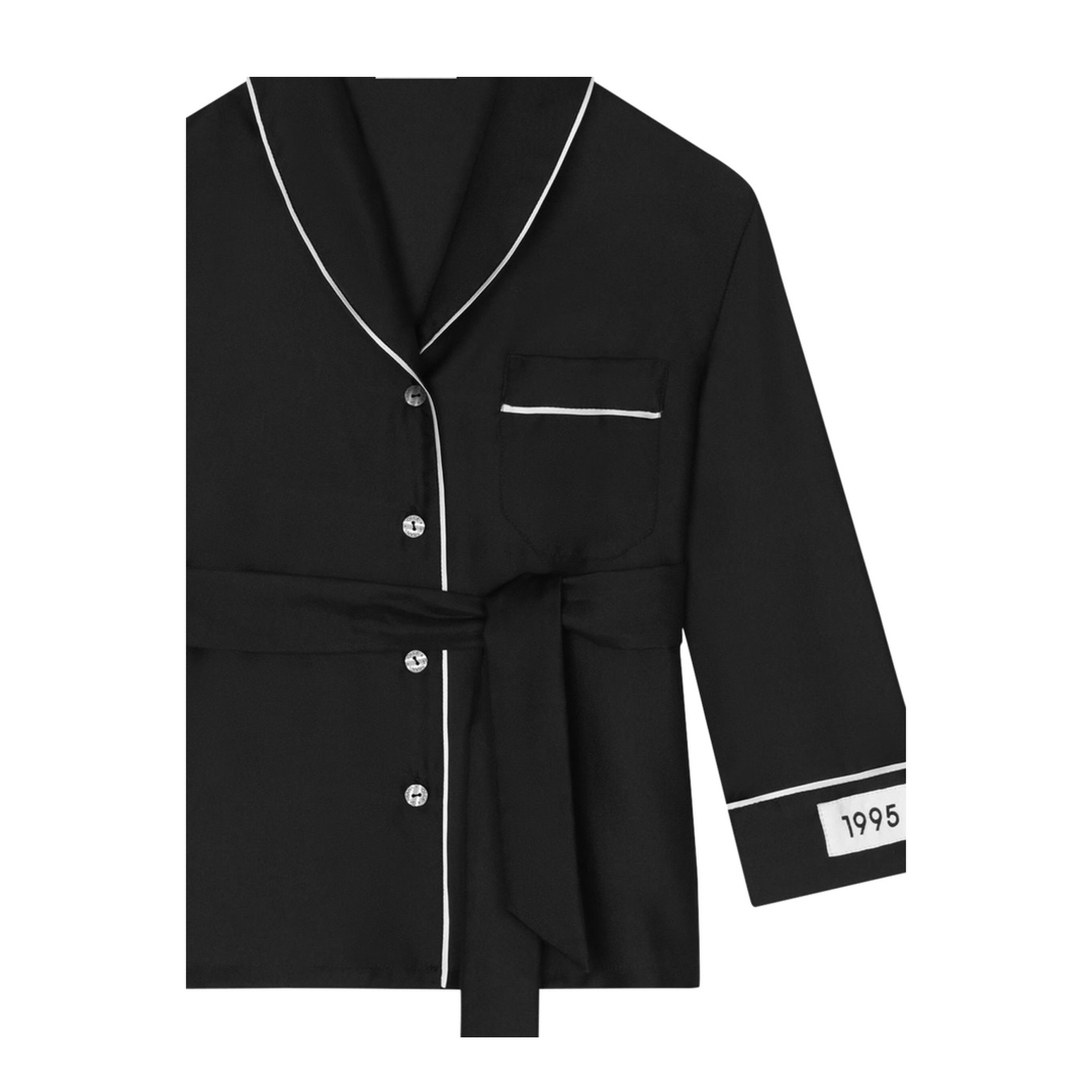 Robe Shirt with Belt - Image 3