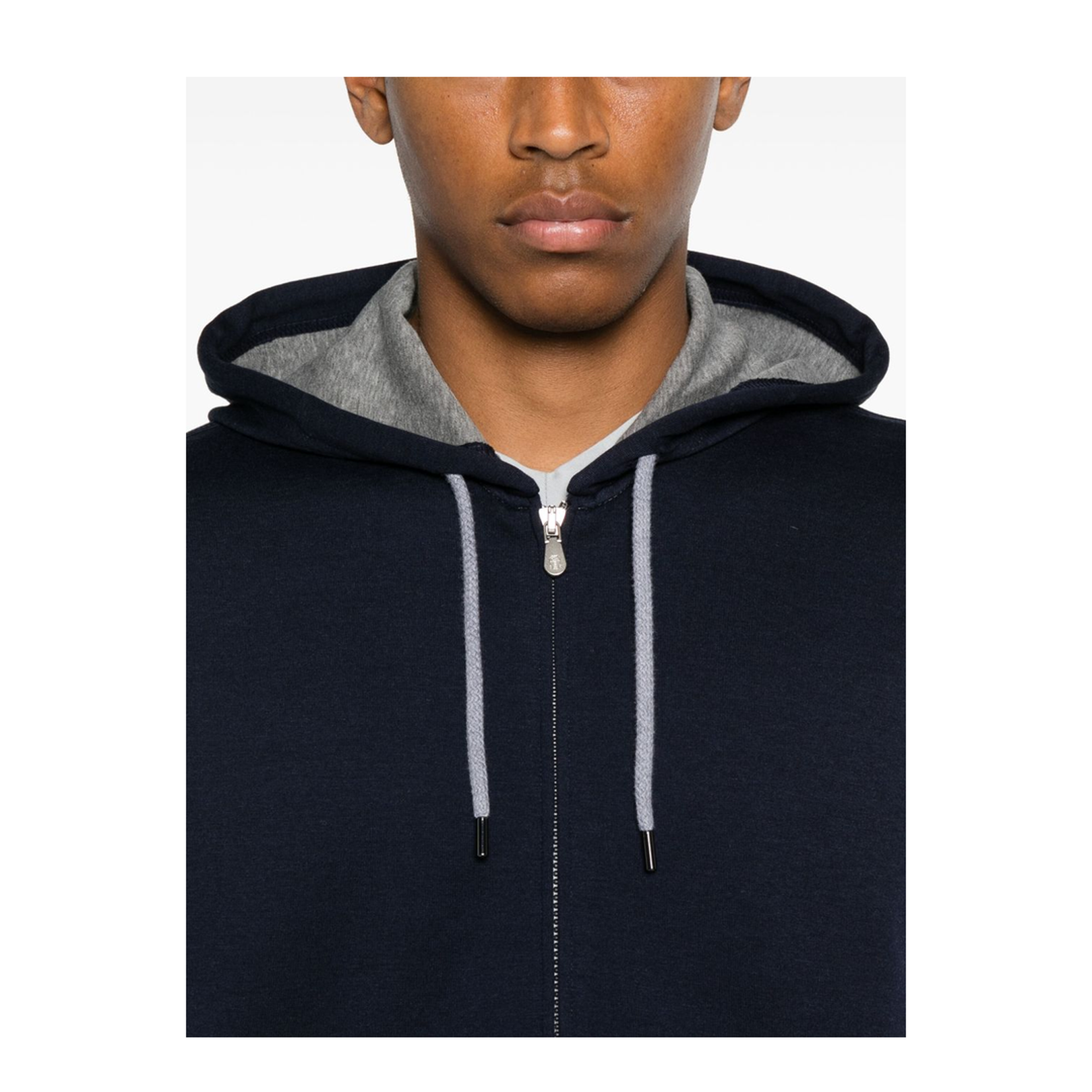 Sleeveless Sweatshirt With Zipper And Hood - Image 5
