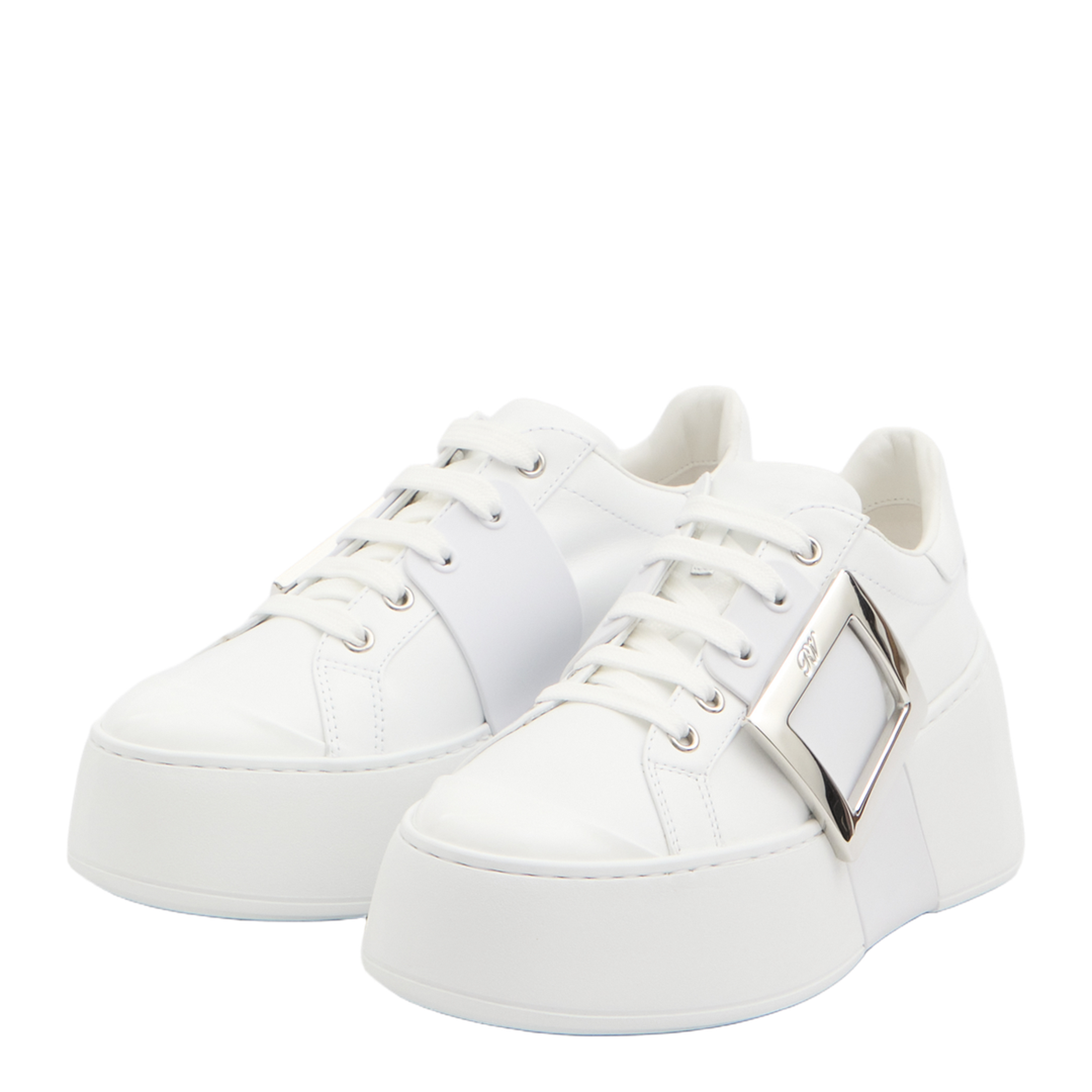 Viv Skate Sneakers - White - Image 2