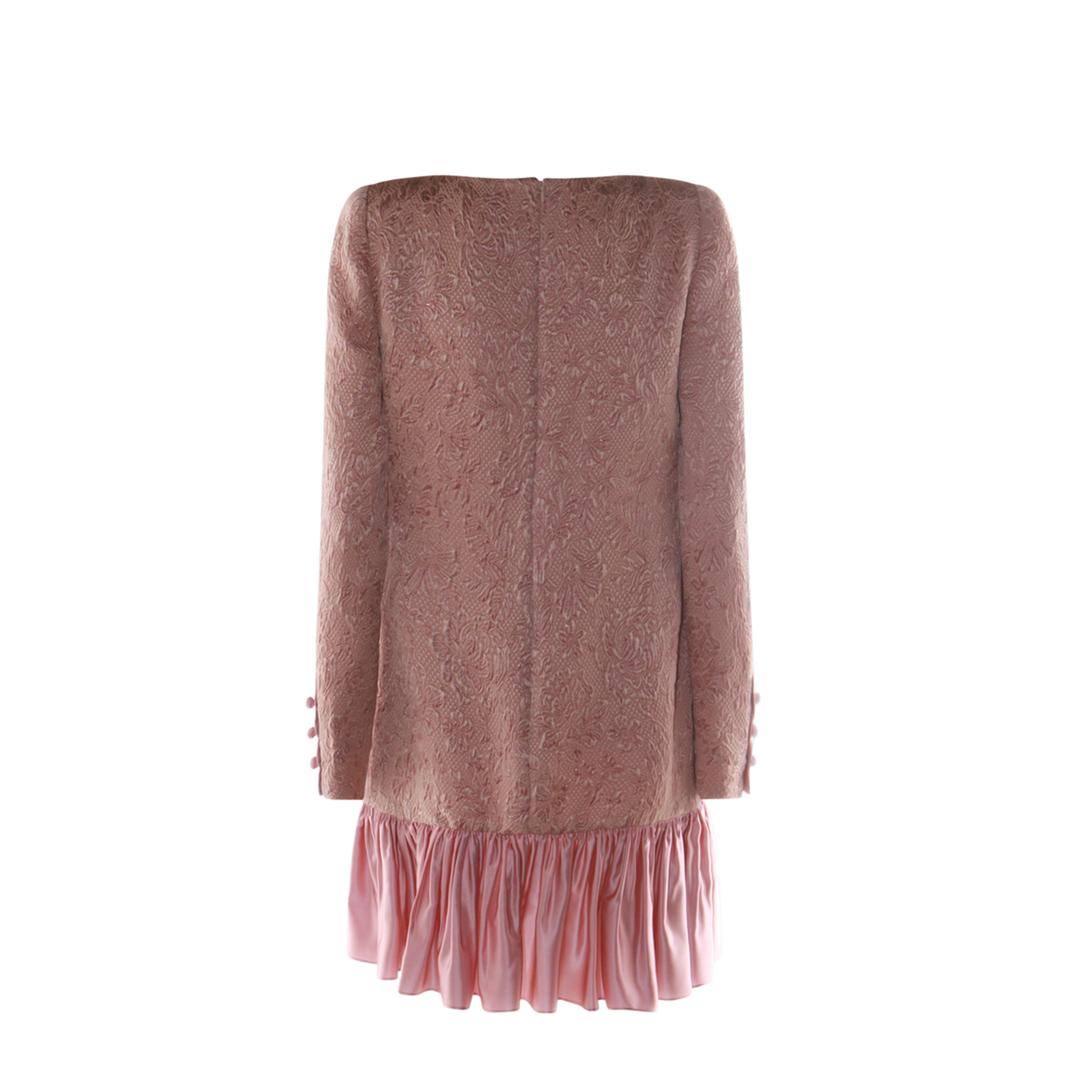 Pink Wool Dress - Image 4