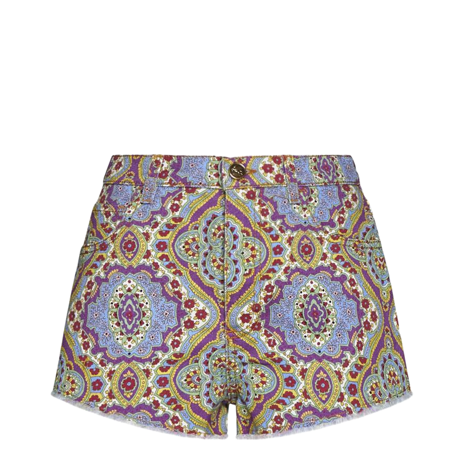 Paisley Print Shorts - Image 1