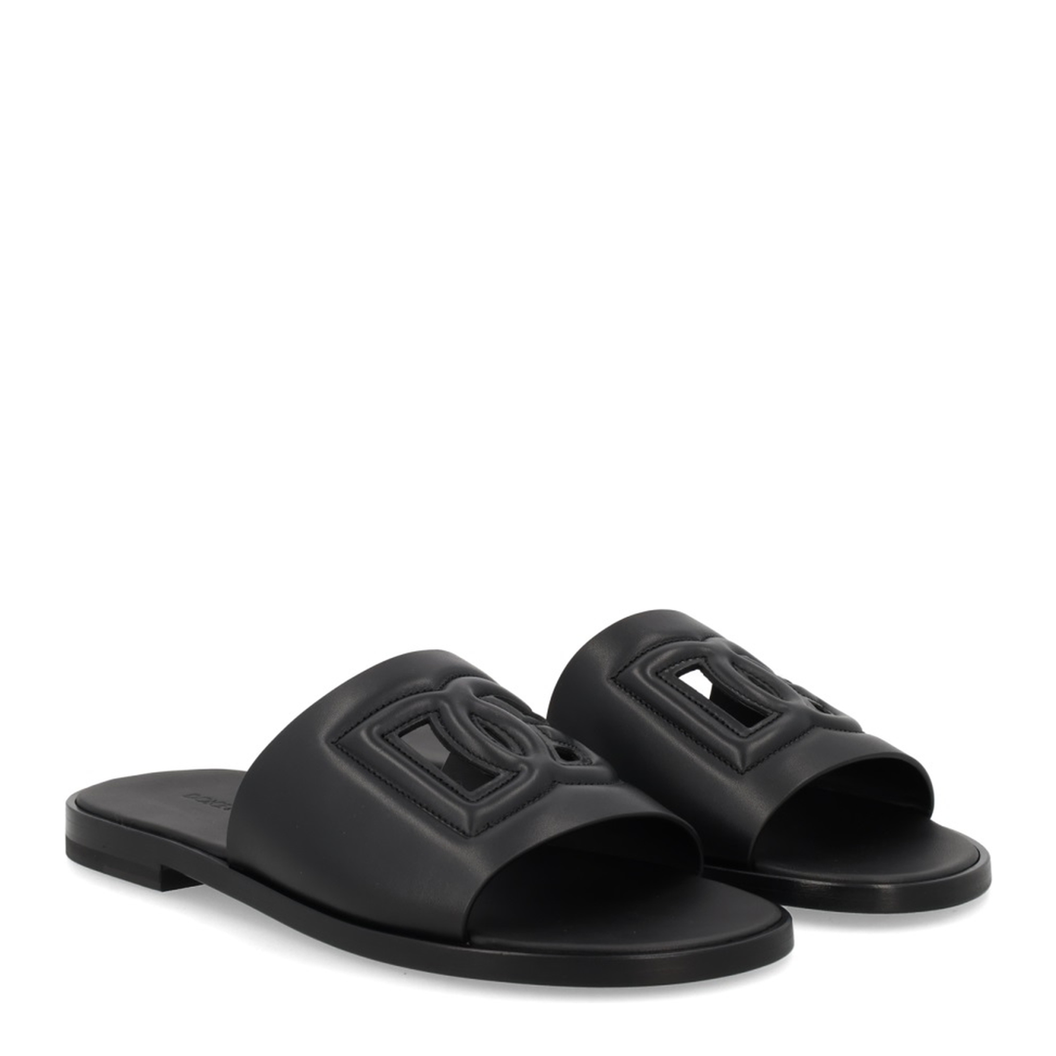 Leather Slide with Logo - Image 2
