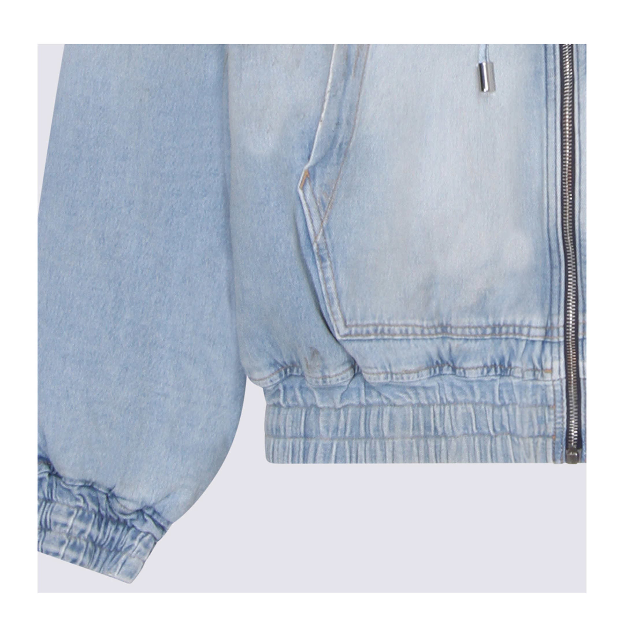 Light Blue Cotton Jacket - Image 8