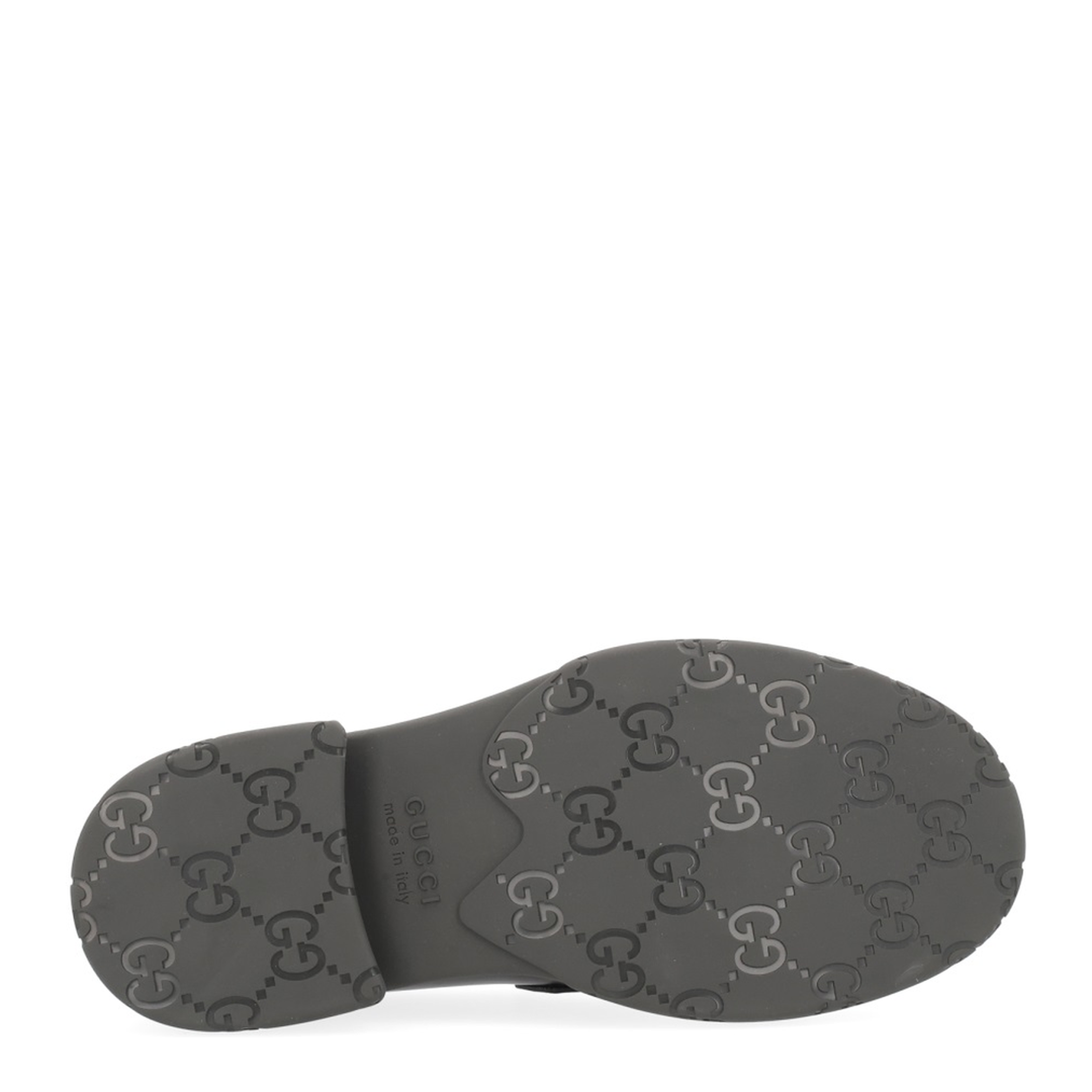 Black Leather Loafer with Logo - Image 6