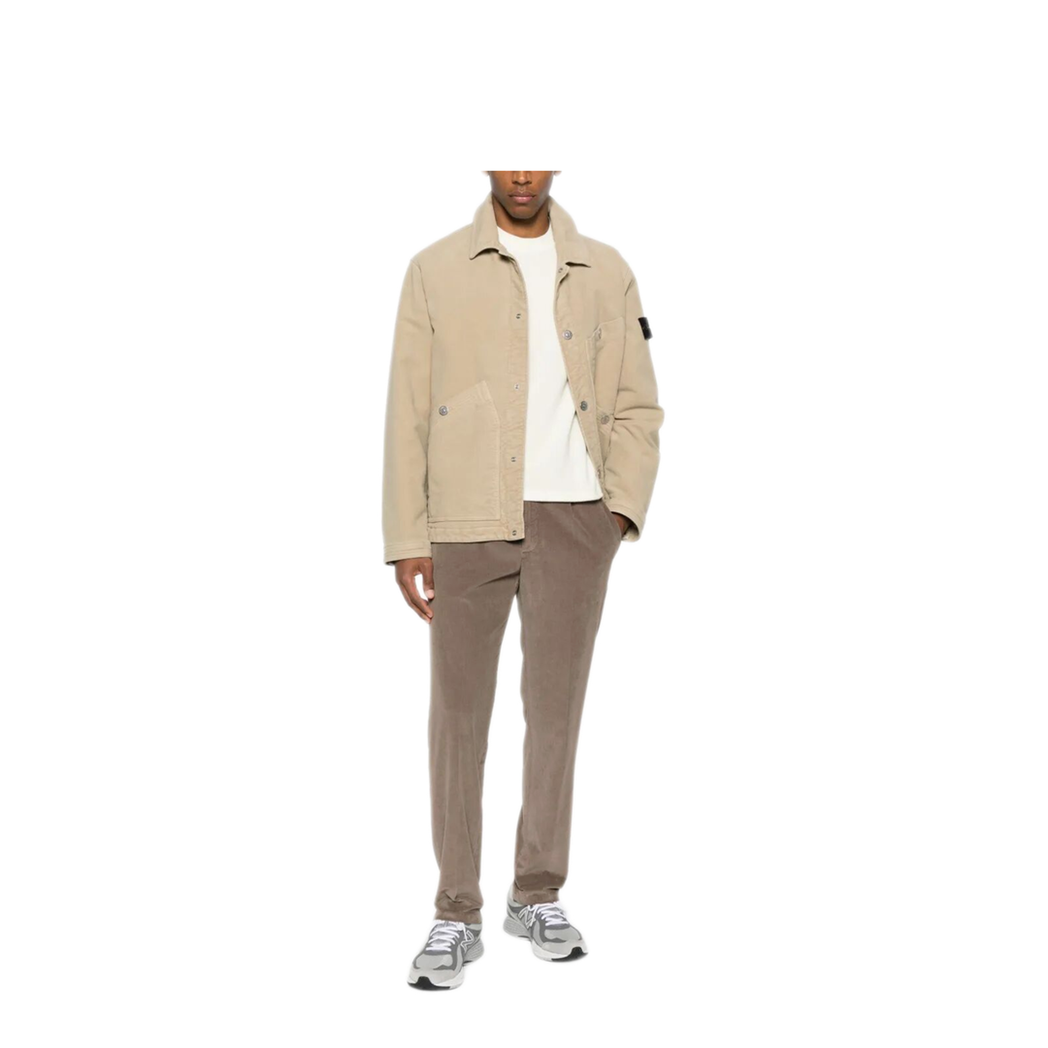 Cotton Jacket with Multiple Pockets - Image 2