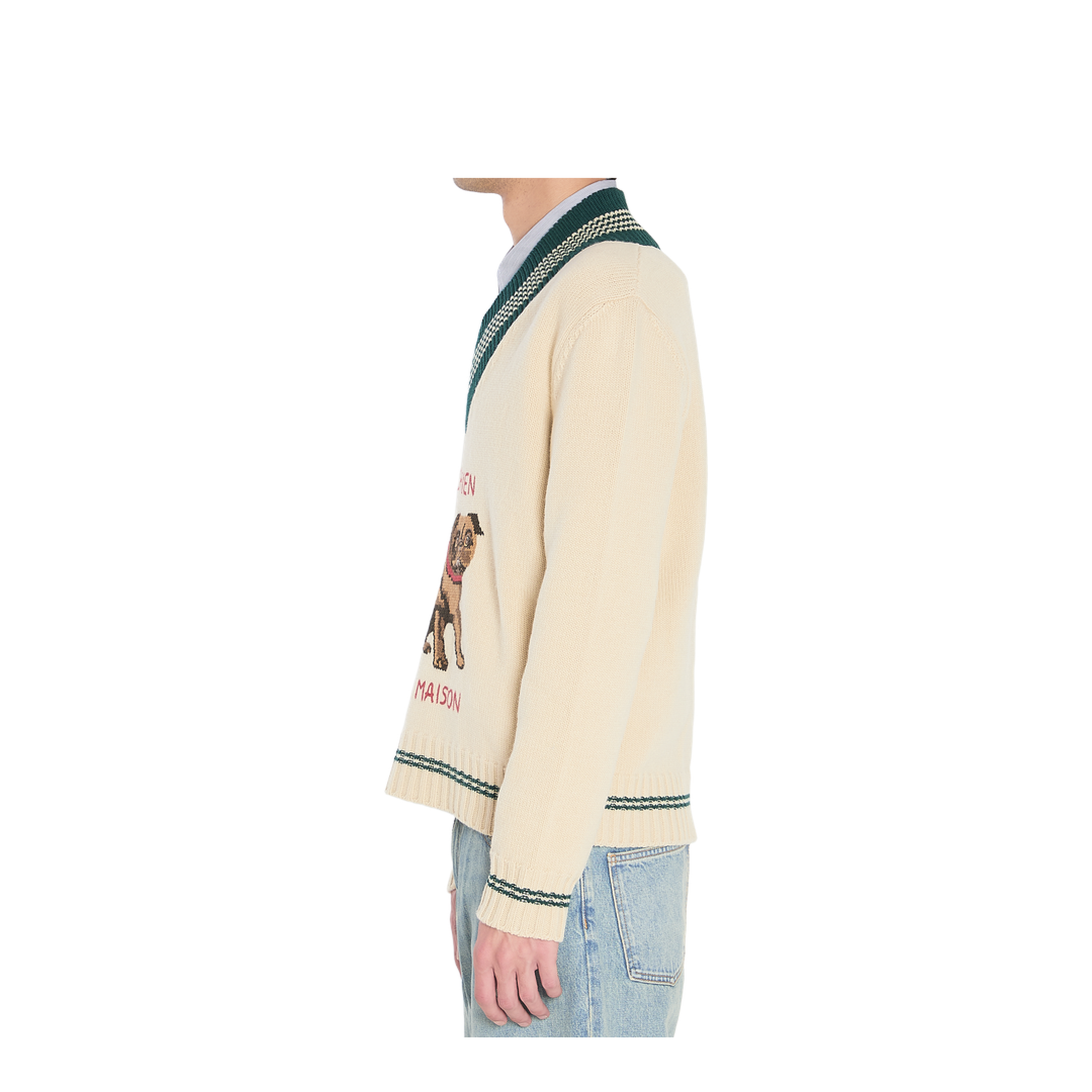 Beige Wool Knitwear - Image 3